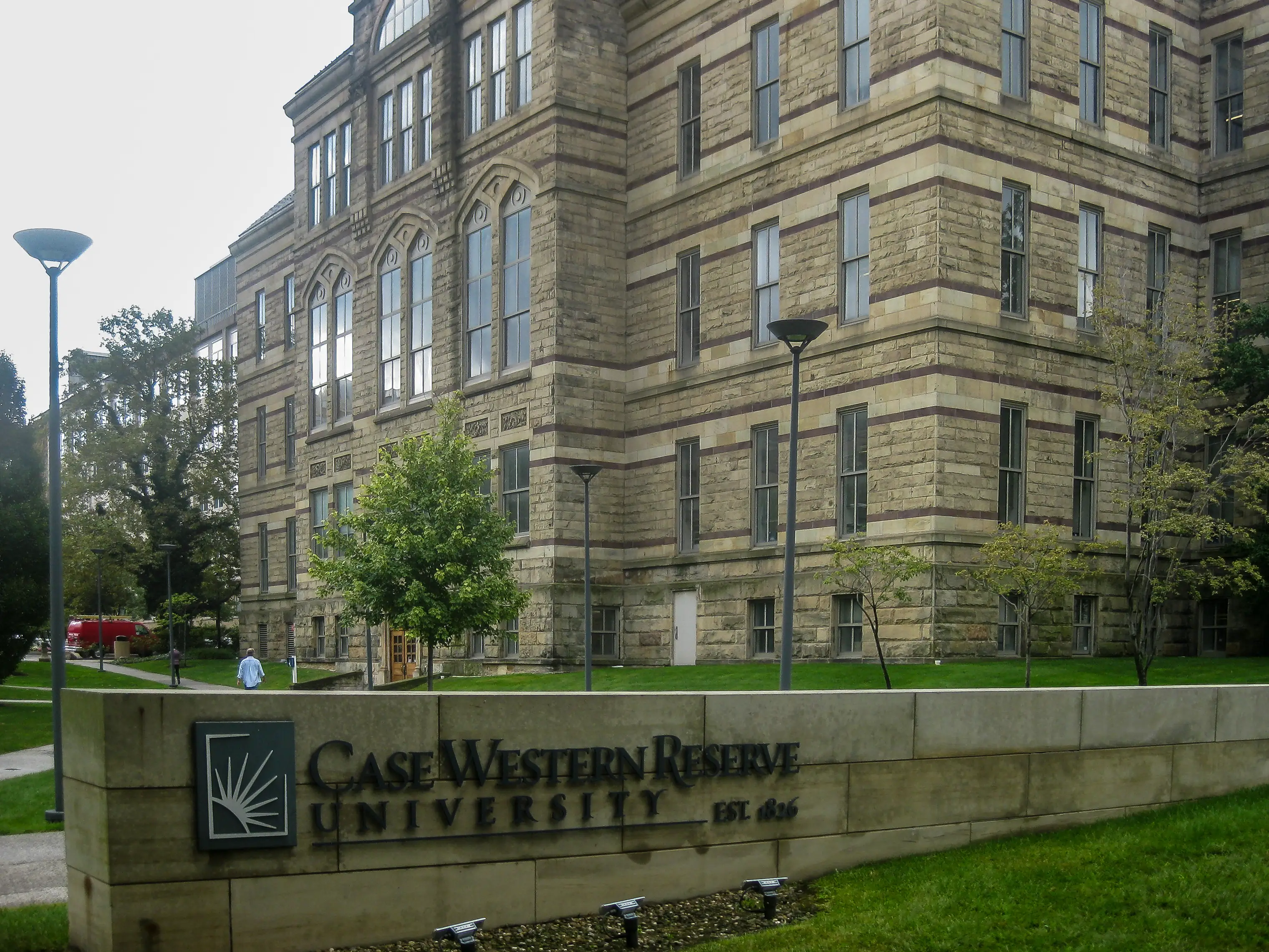 Cleveland, Ohio, United States - 09/08/2017 Case Western Reserve University is a private research university. Founded in 1967 through the federation of two longstanding contiguous institutions