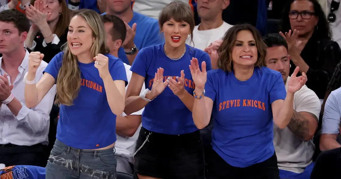 The New York Knicks’ historic win was full of delightful celebrity moments