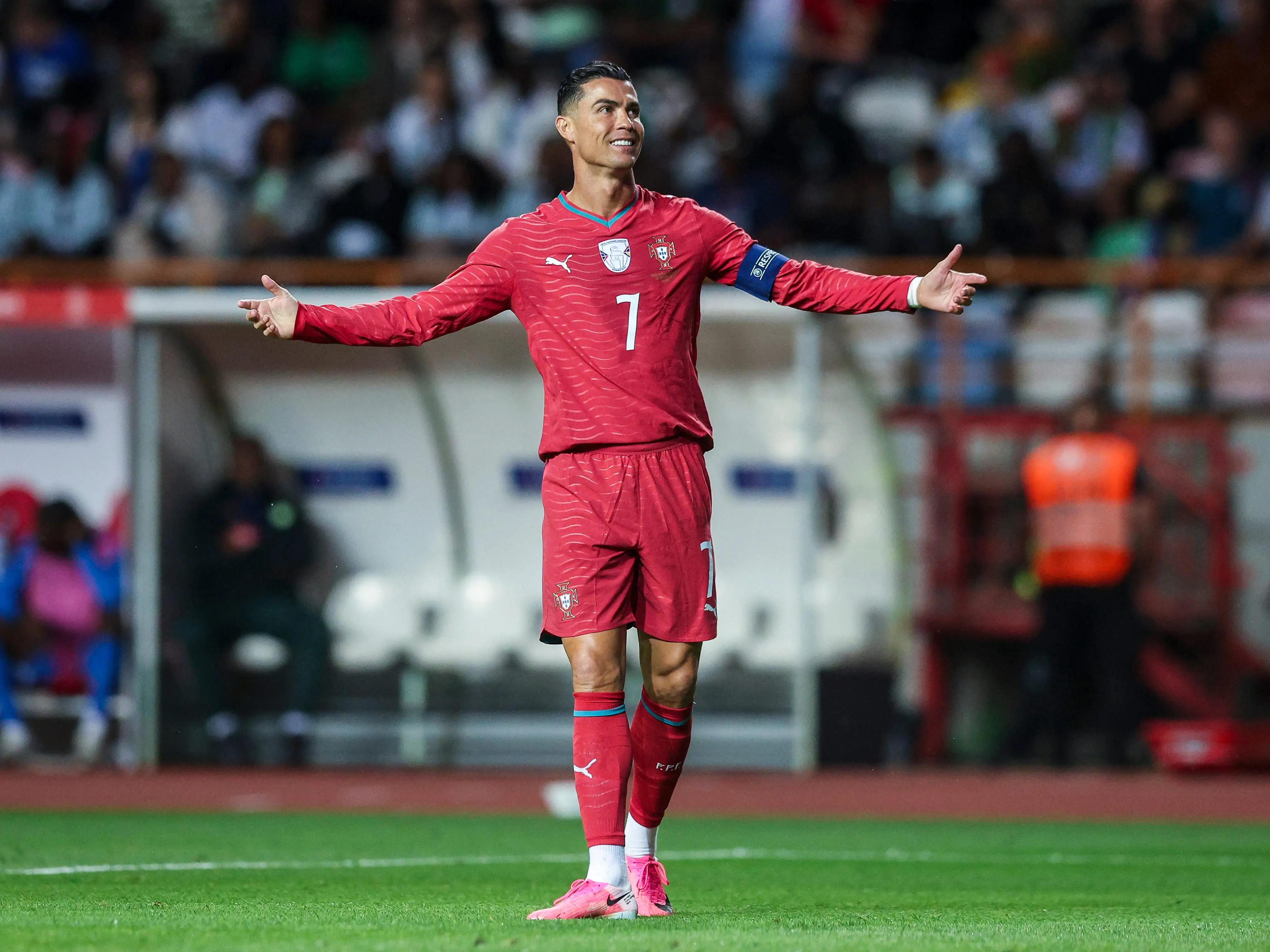 Cristiano Ronaldo in Portugal uniform
