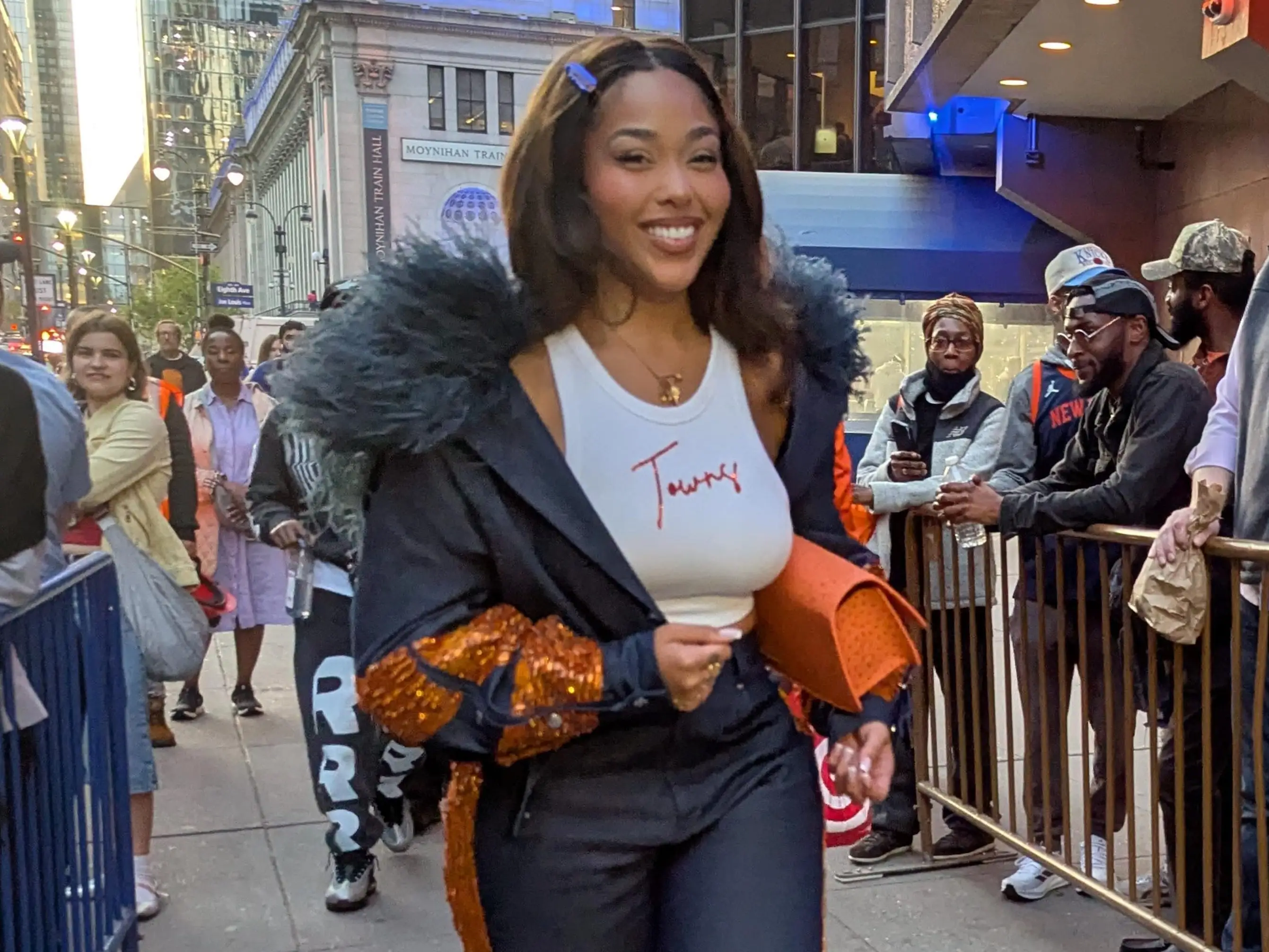 Jordyn Woods at Madison Square Garden in May 2026.