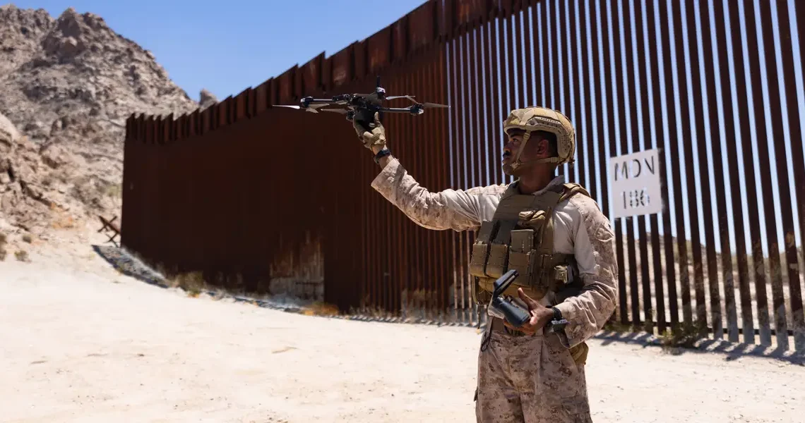 A US task force gearing up for a counter-drone fight put a new autonomous system to the test at the southern border