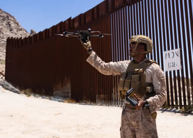A US task force gearing up for a counter-drone fight put a new autonomous system to the test at the southern border