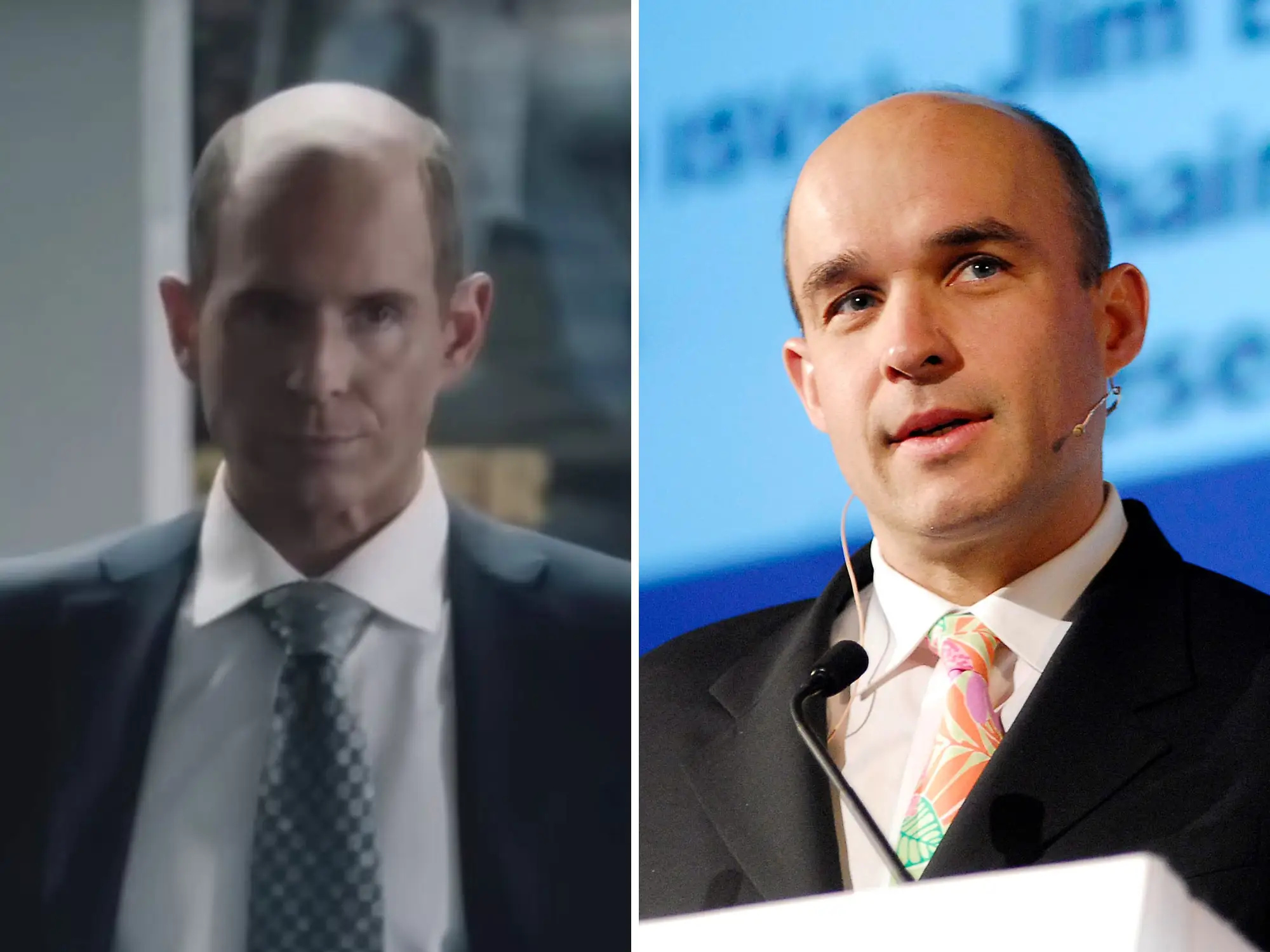 Glenn Howerton and Jim Balsillie