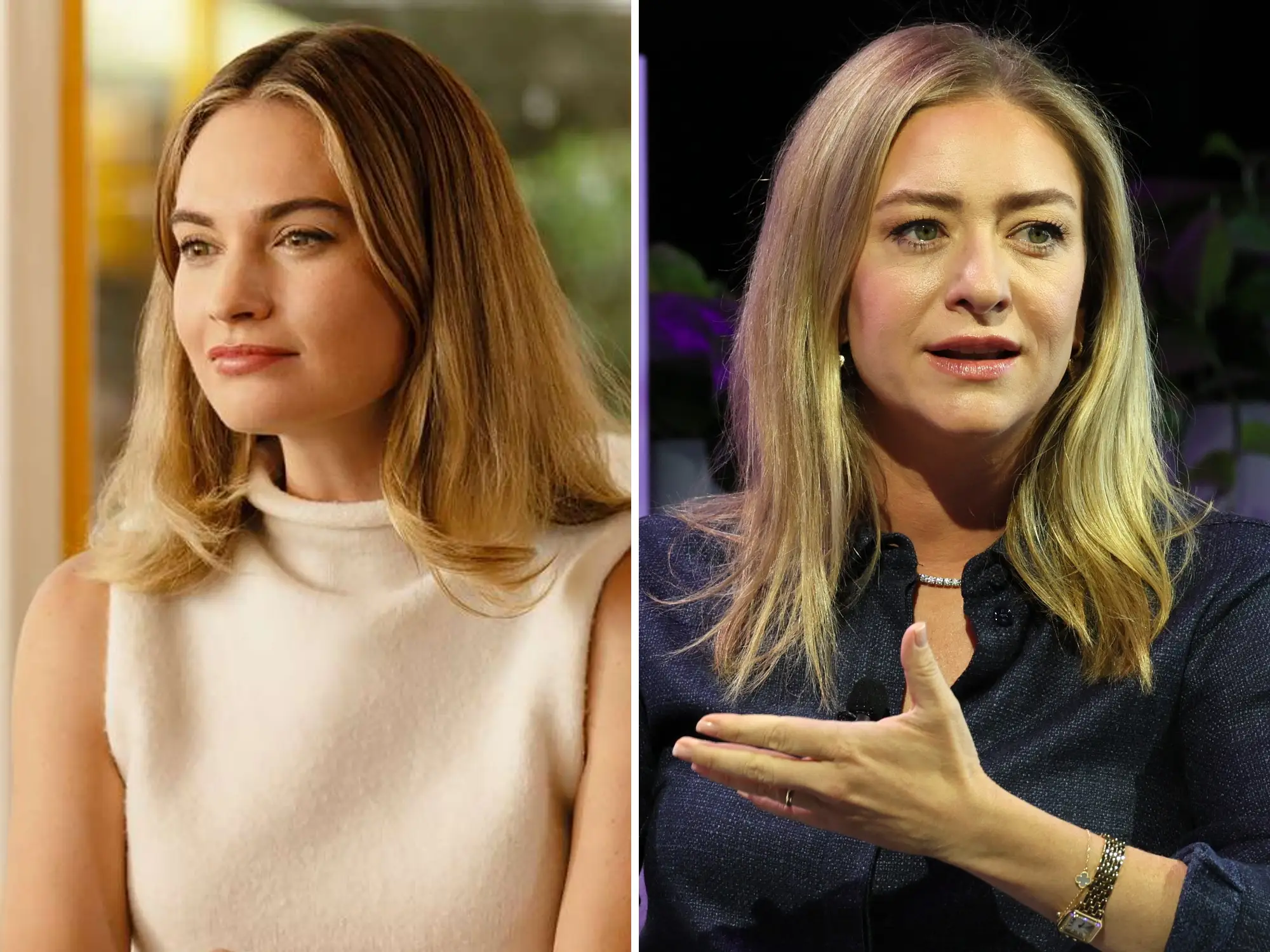 Lily James and Whitney Wolfe Herd