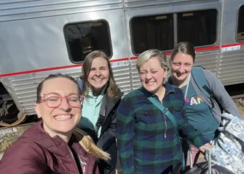 My friends and I take a 14-hour Amtrak trip together every year. It’s the cheapest way to spend time together.