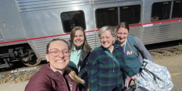 My friends and I take a 14-hour Amtrak trip together every year. It’s the cheapest way to spend time together.