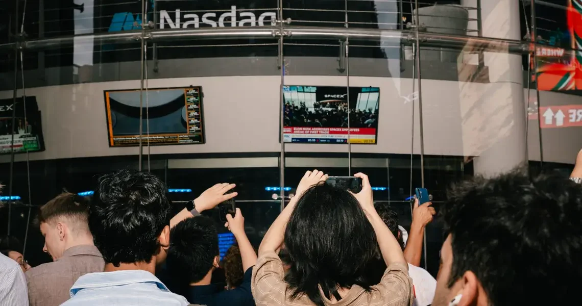 I was at the Nasdaq for SpaceX’s IPO with Musk fanboys, retail investors, and confused tourists.