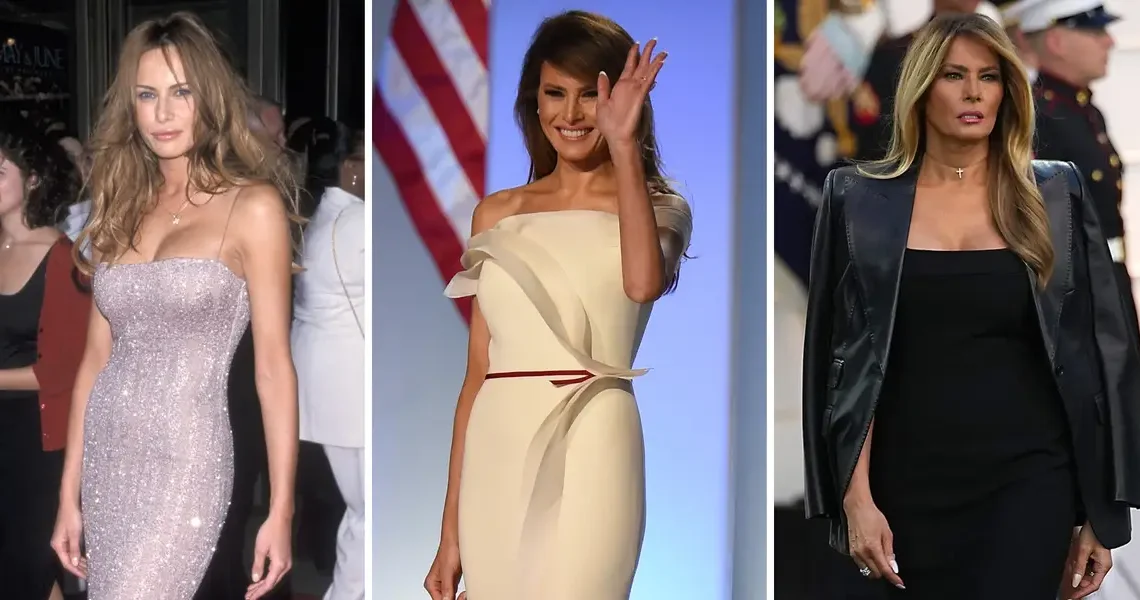 How Melania Trump’s style has evolved, from her modeling days to becoming first lady