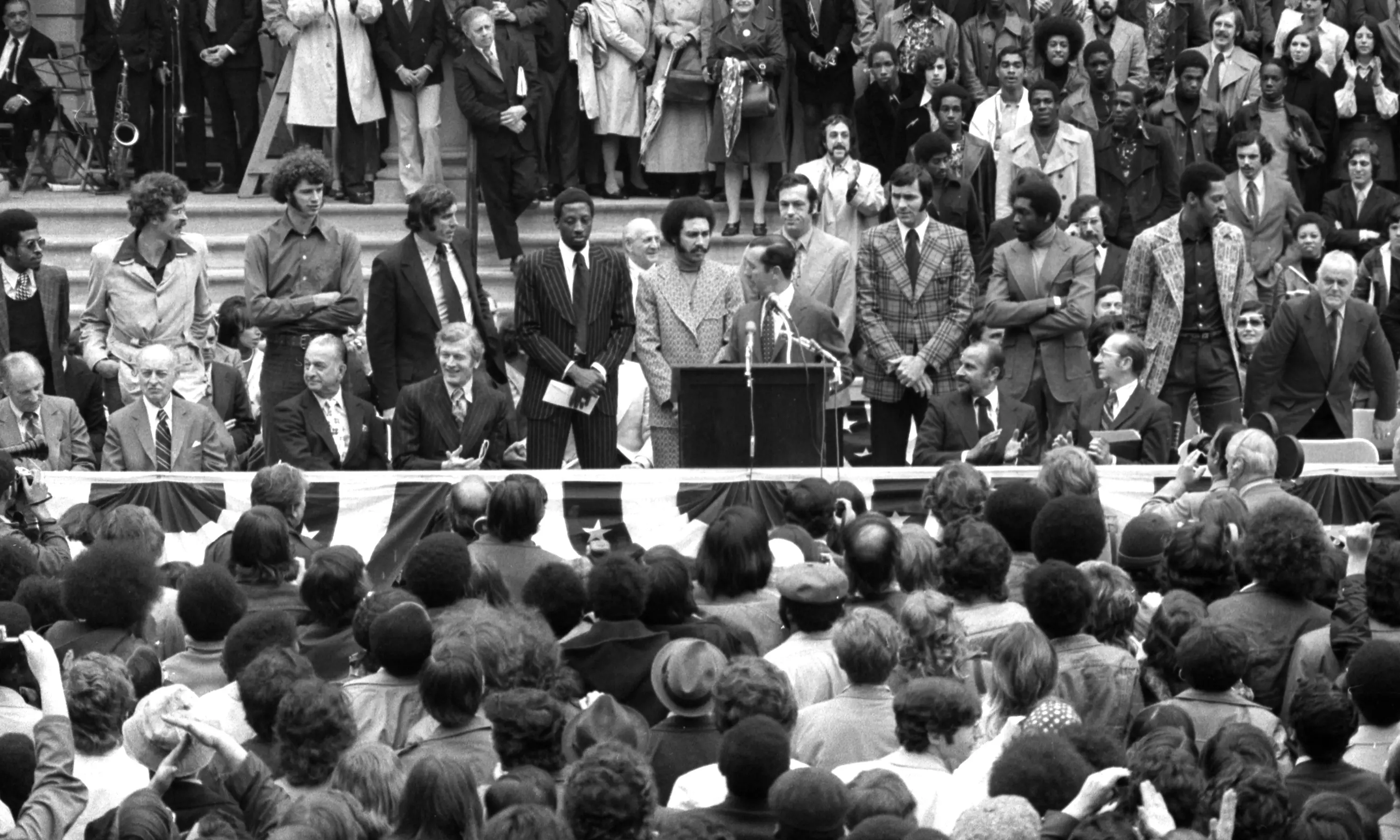 World Championship Knicks at City Hall