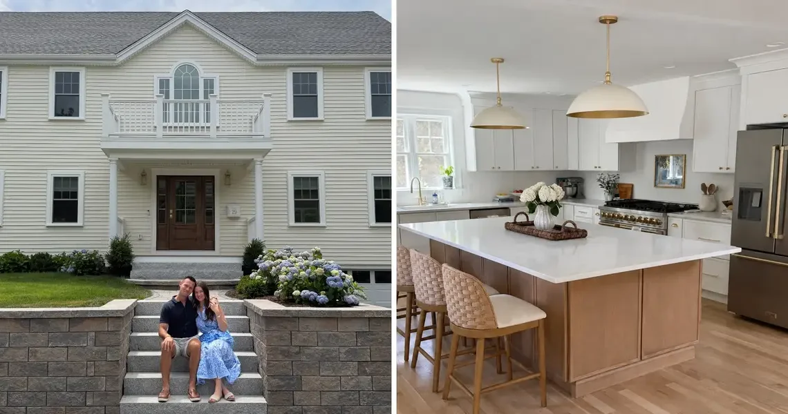 A couple turned their starter house into their forever home for $500,000