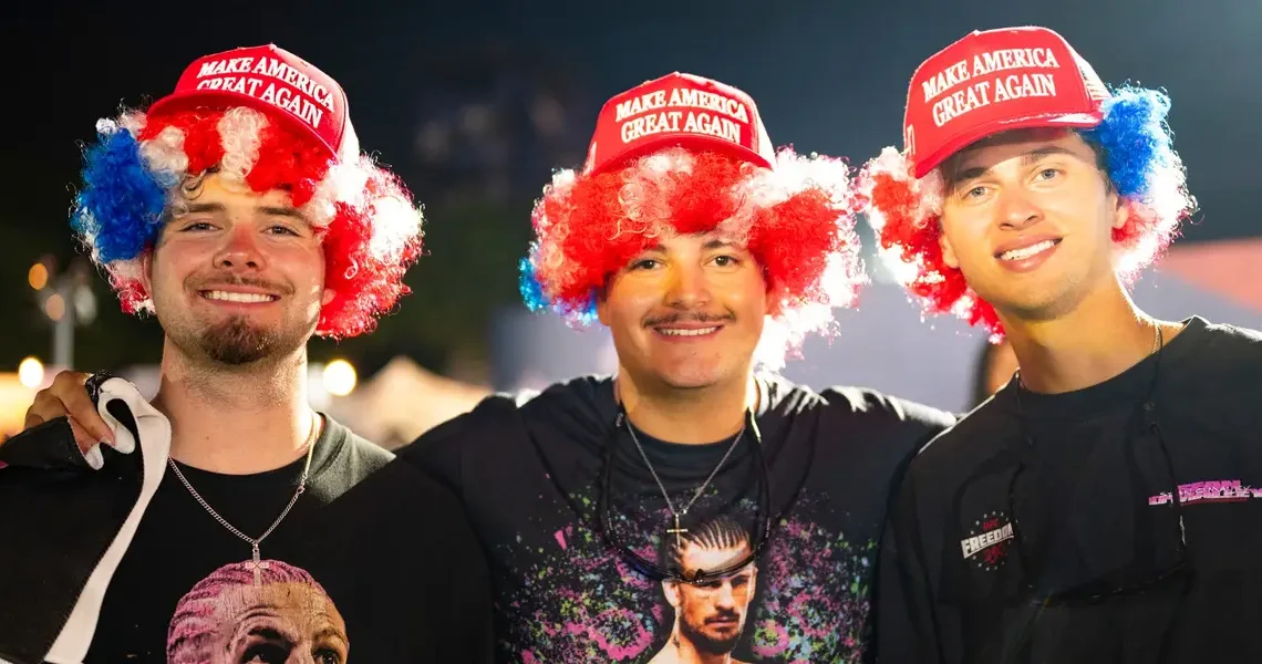 Blood-red, white and blue: My wild night at Trump’s White House-hosted UFC fight