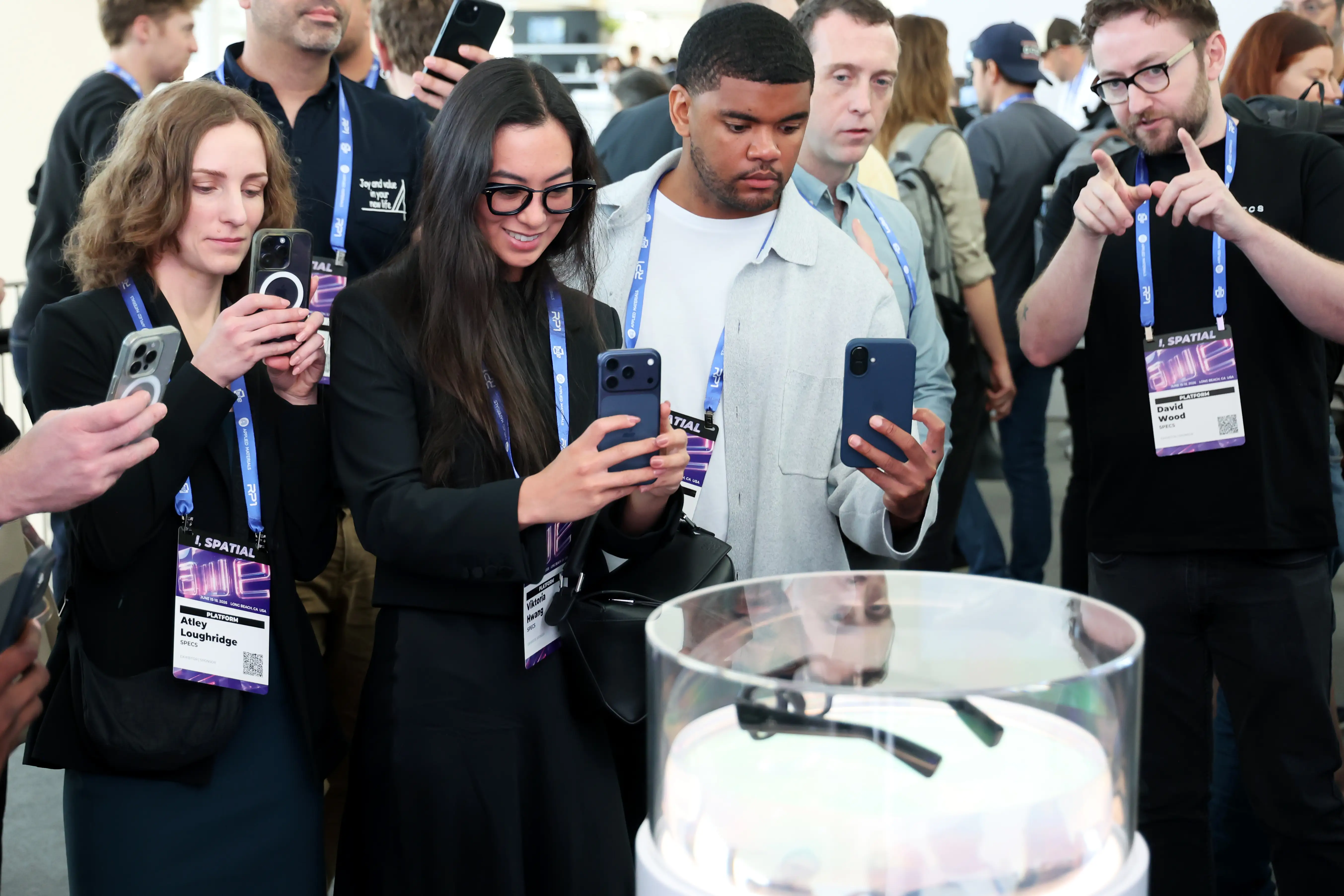 LONG BEACH, CALIFORNIA - JUNE 16: SPECS show floor is seen at AWE 2026 at Long Beach Convention & Entertainment Center on June 16, 2026 in Long Beach, California. (Photo by Joe Scarnici/Getty Images for Snap)