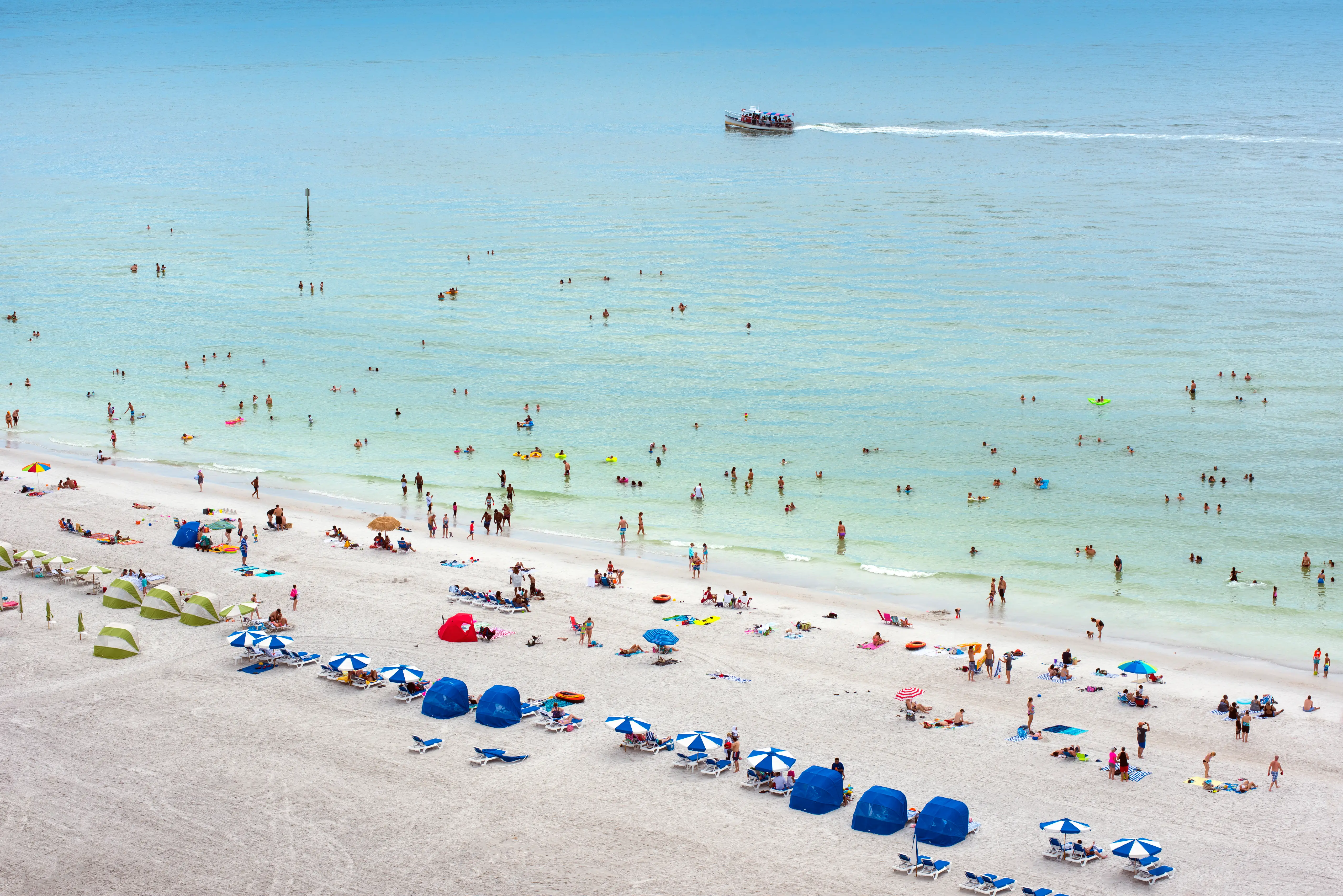 Clearwater Beach on the Gulf of Mexico