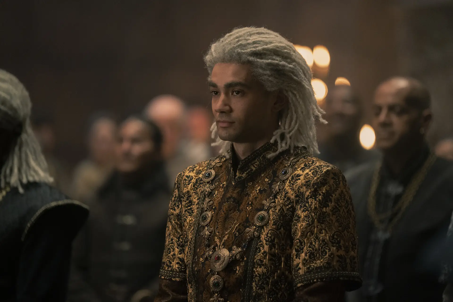 Theo Nate as a young Laenor Velaryon in