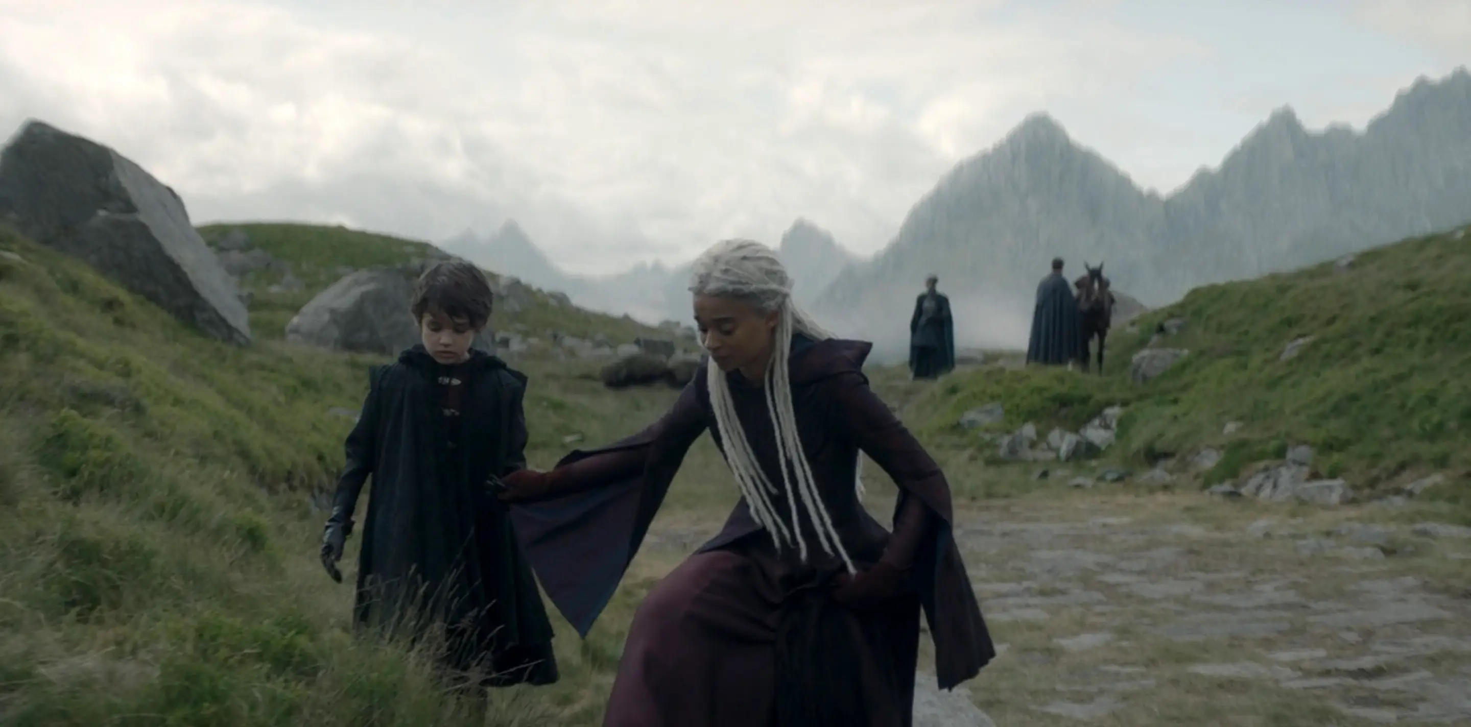 Joffrey Velaryon with Baela Targaryen in
