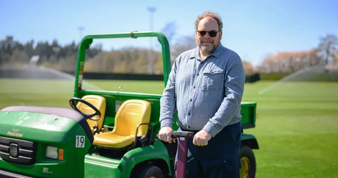 I’m 66 and have been a groundskeeper for 48 years. Working on the World Cup is teaching me new things.