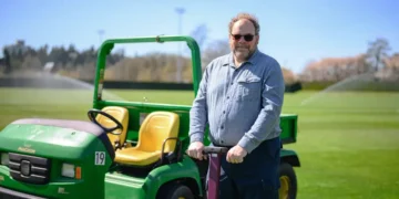 I’m 66 and have been a groundskeeper for 48 years. Working on the World Cup is teaching me new things.