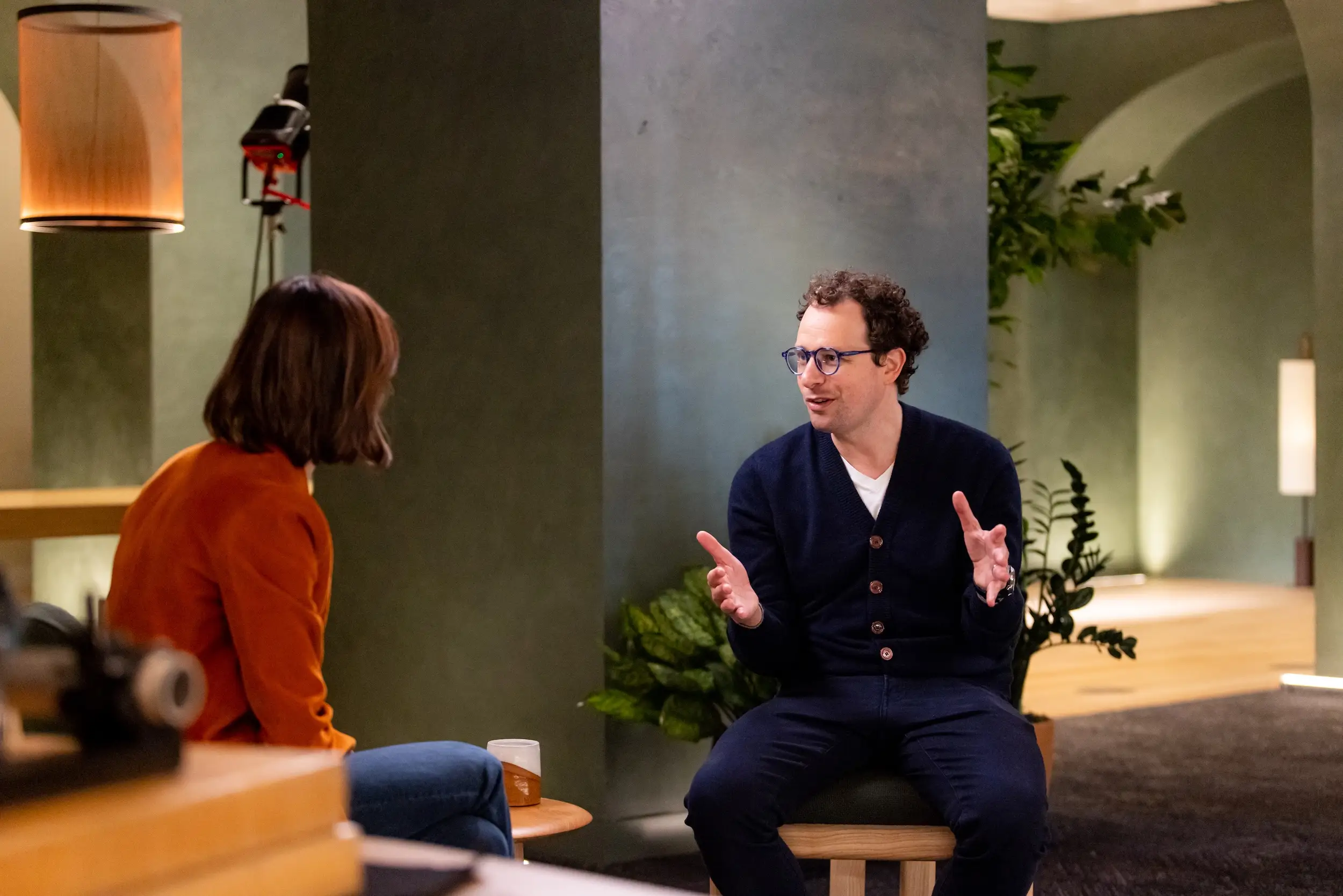Dario Amodei talks to Bloomberg's Emily Chang