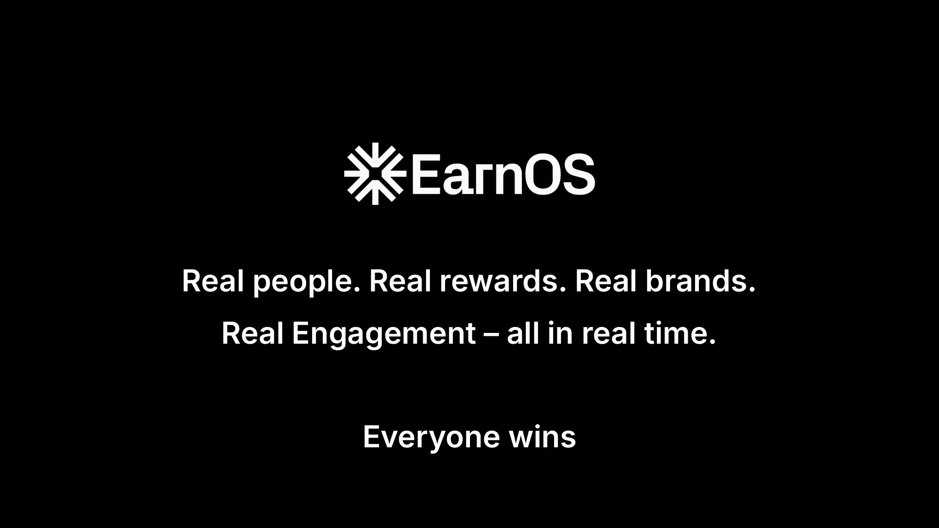 EarnOS pitch deck
