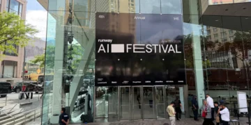 I went to Runway’s AI film festival. I was skeptical, but the crowd ate it up.