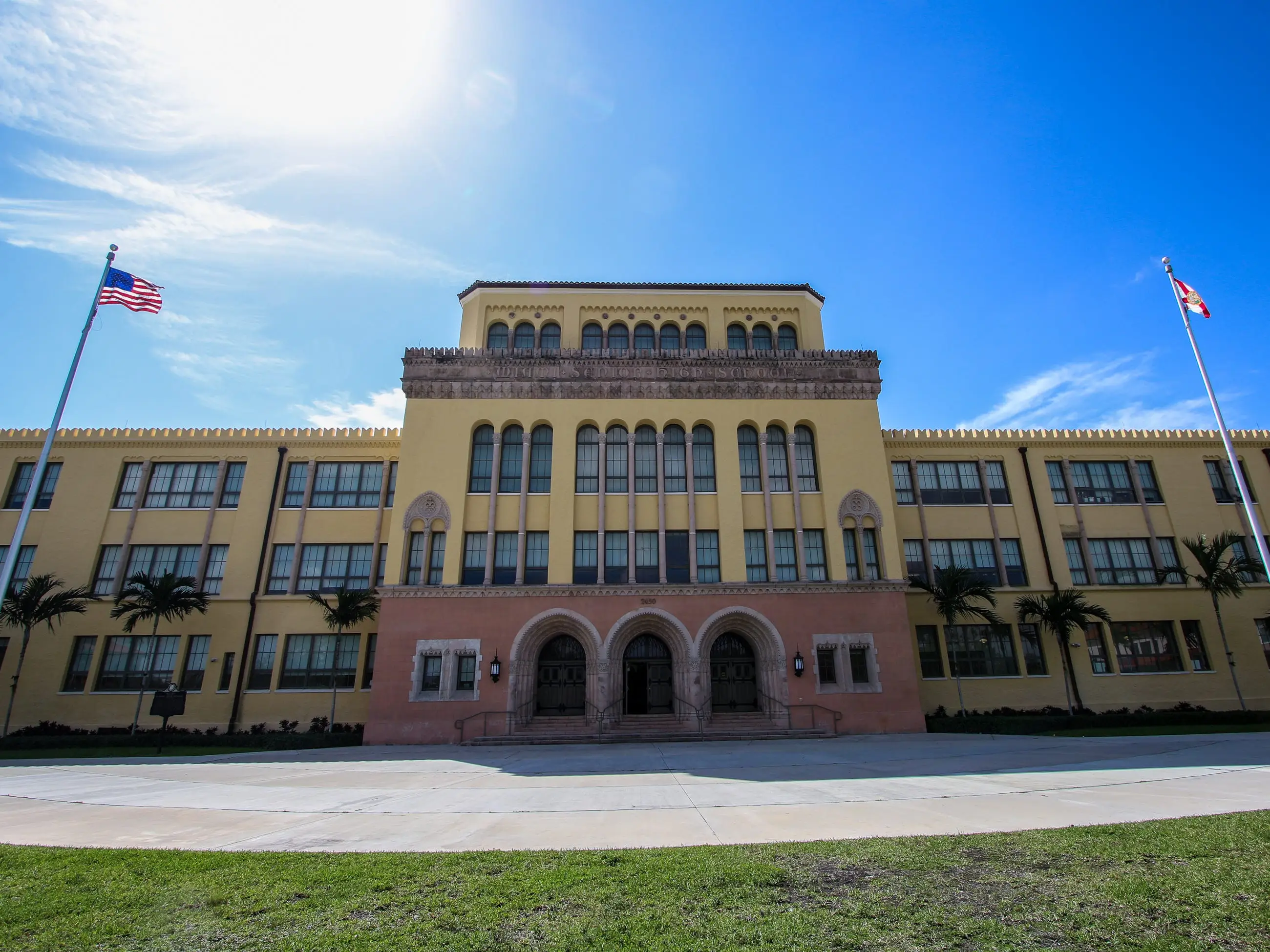 Miami Senior High School in Miami, Florida.