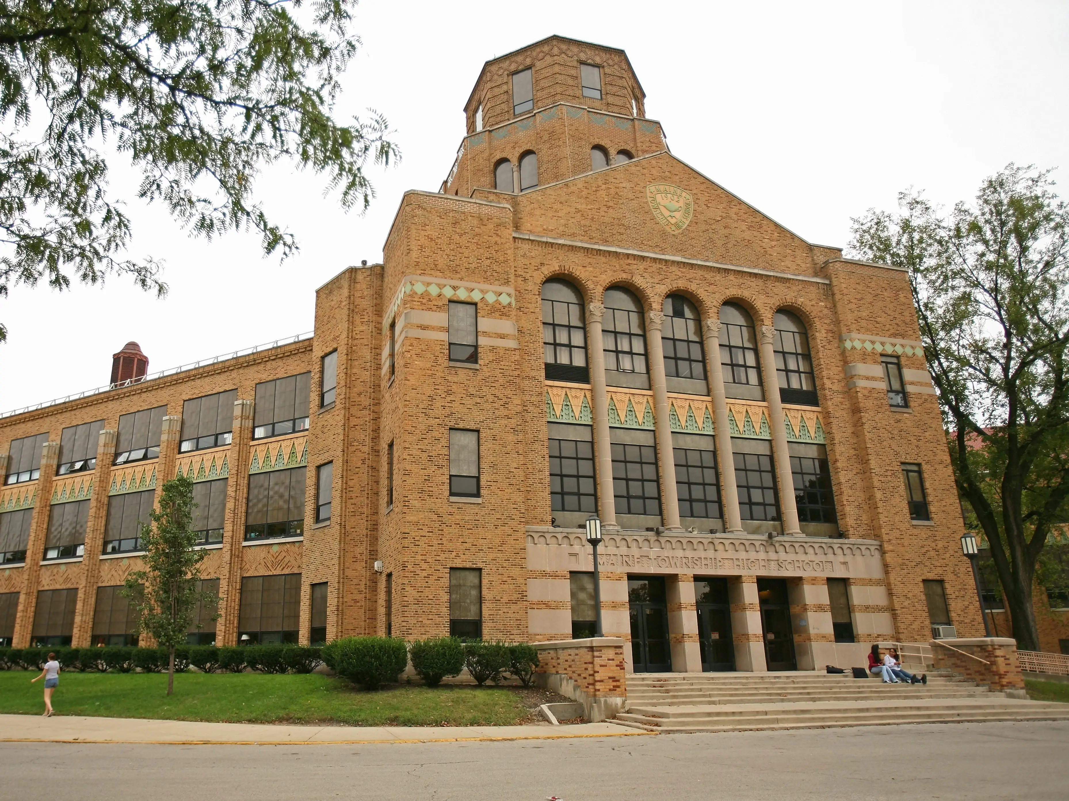 Maine East High School in Park Ridge, Illinois.