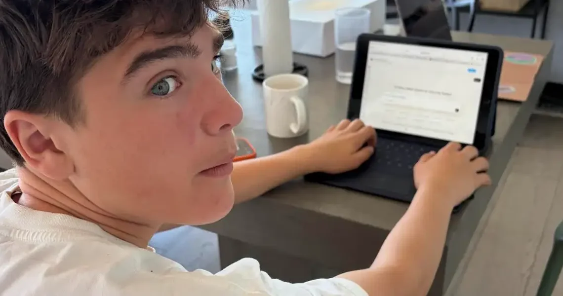 My teenage son is using AI to do his math homework. I’m now helping his school write its first AI policy.