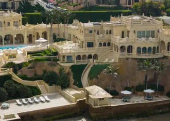 A late tech billionaire’s Versailles-inspired California mansion just took a $20 million price cut to $87.5 million. See inside.