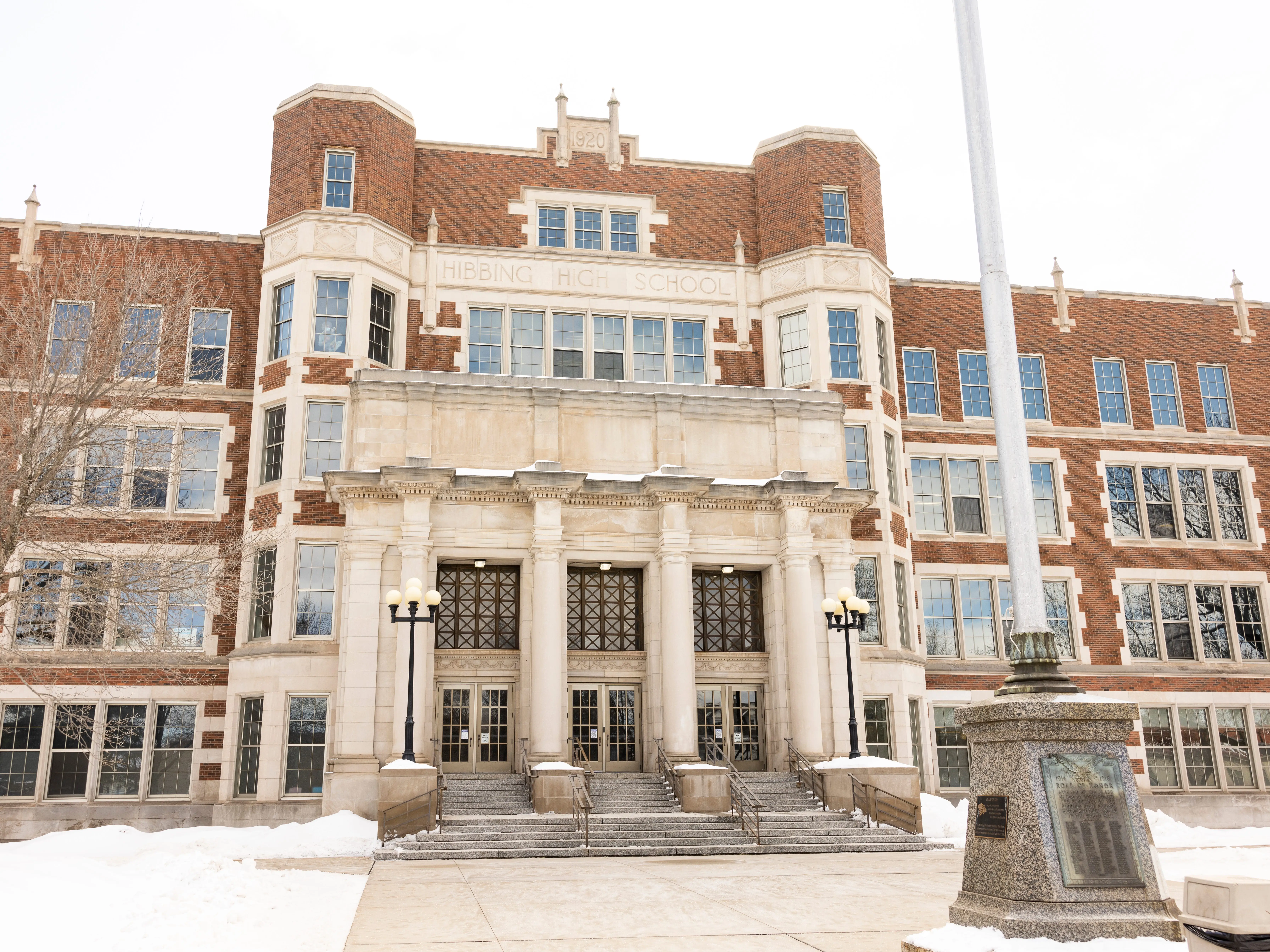Hibbing High School in Hibbing, Minnesota.
