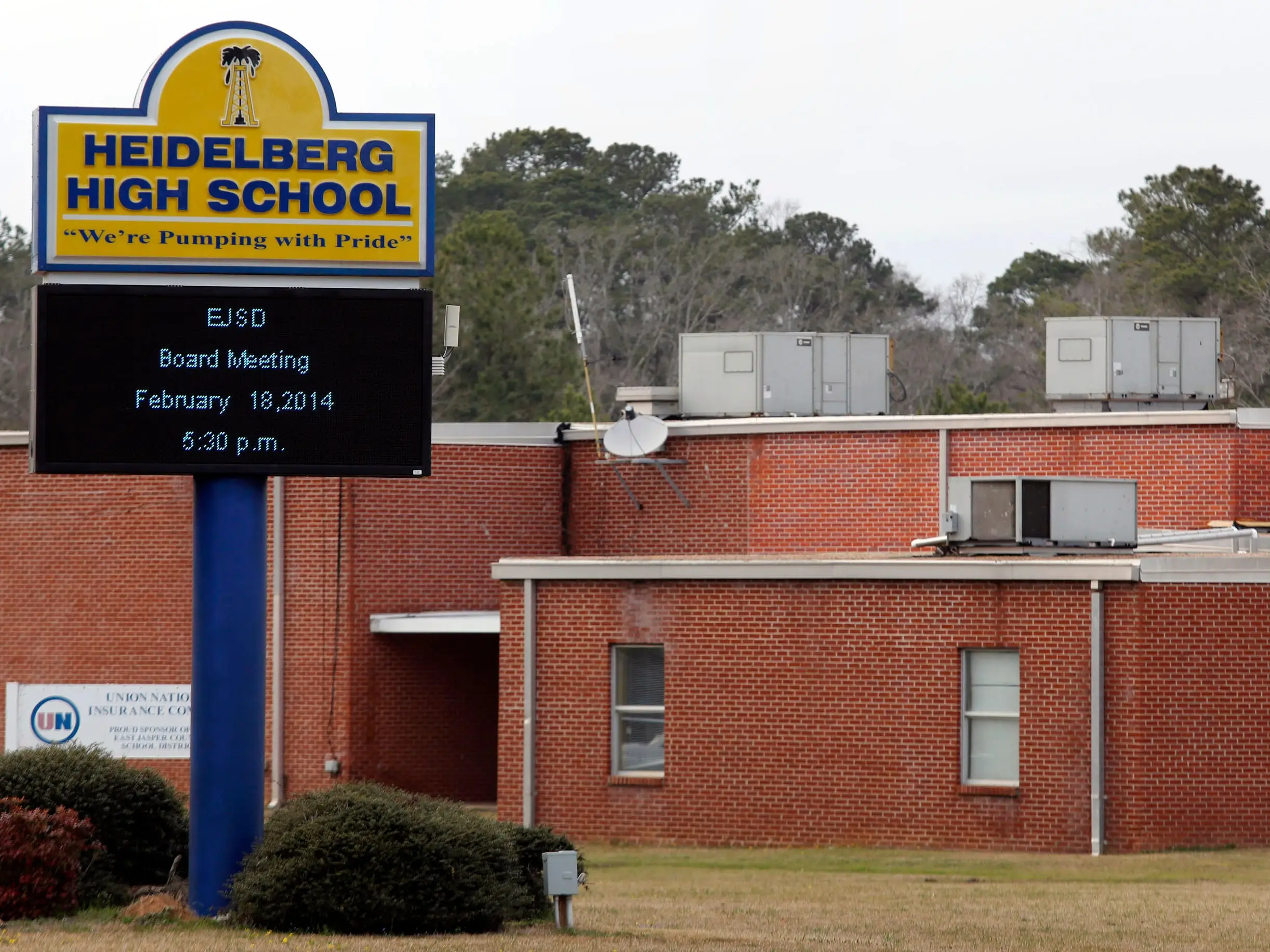 Heidelberg High School in Heidelberg, Mississippi.