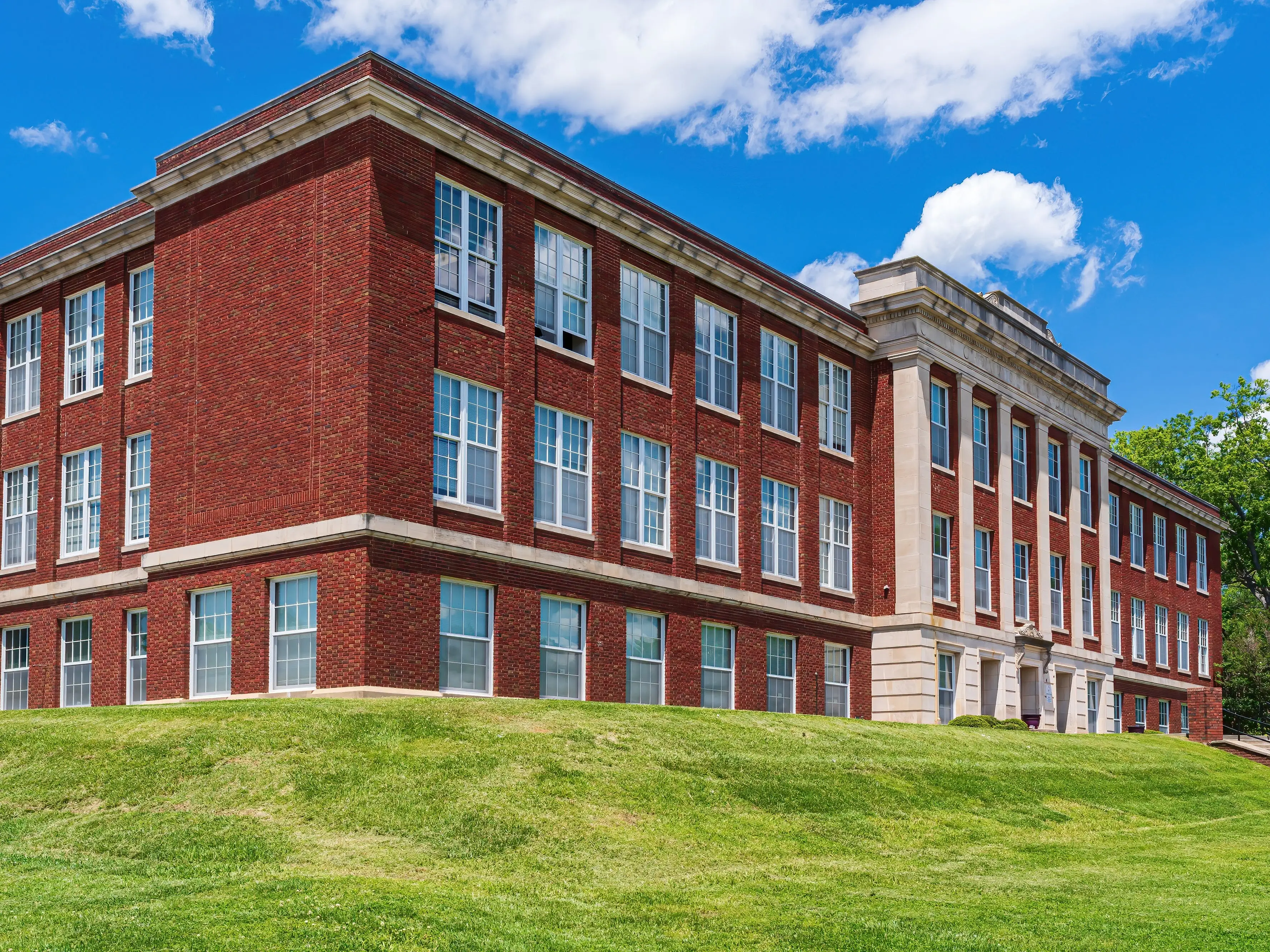 Public school in Franklinton, North Carolina.