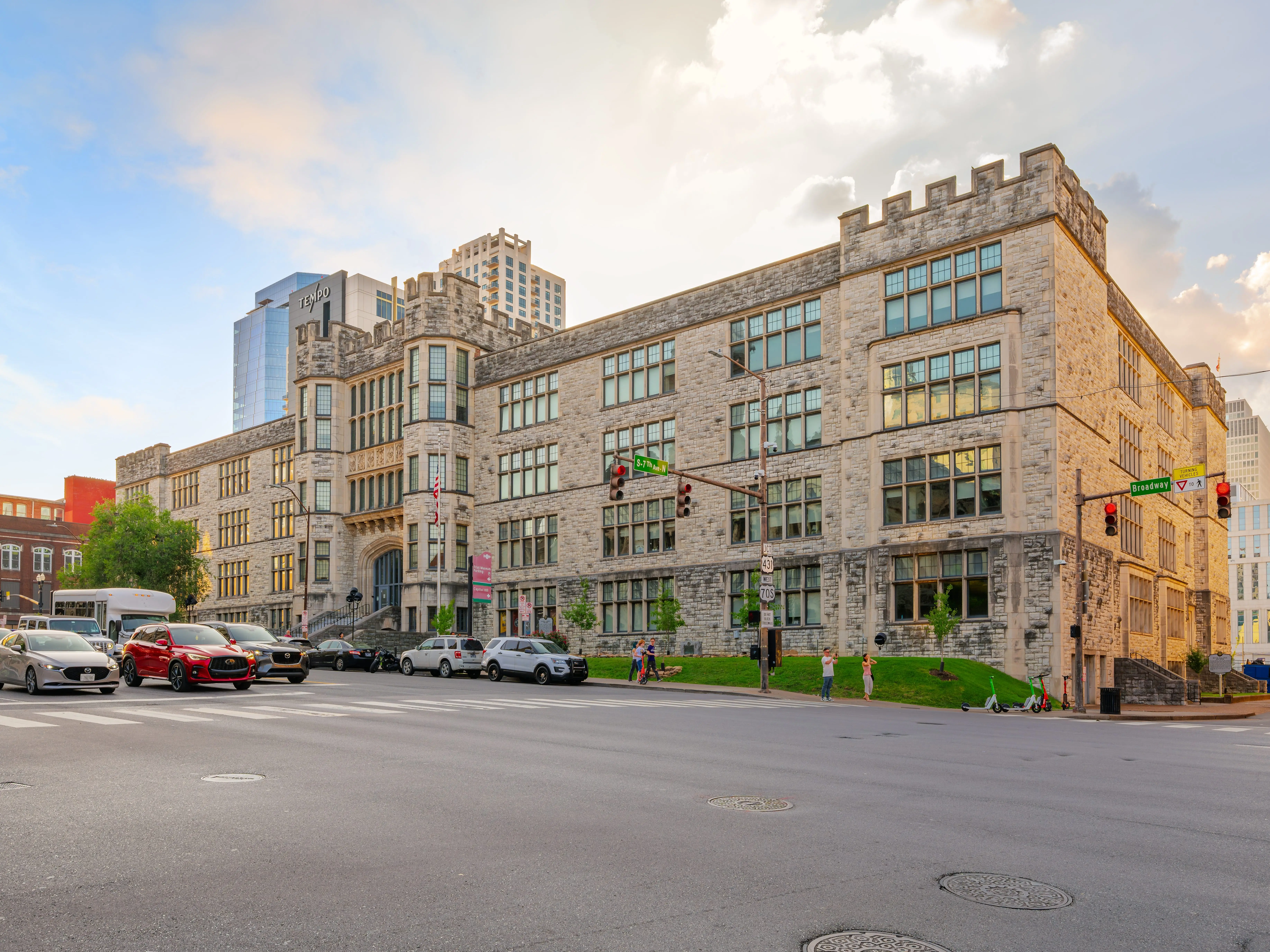 Hume Fogg High School in Nashville, Tennessee.