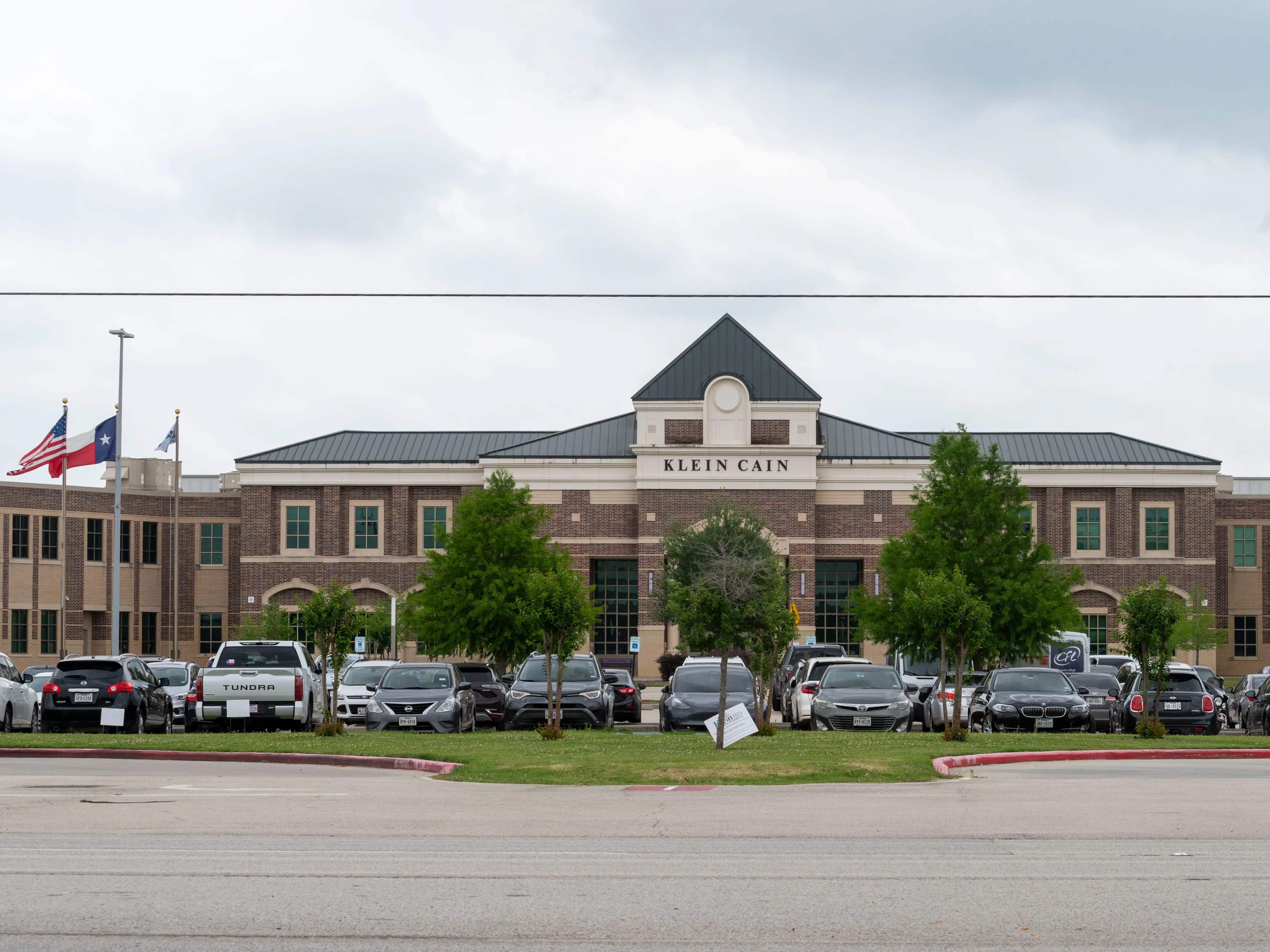 Klein Cain High School in Houston, Texas.