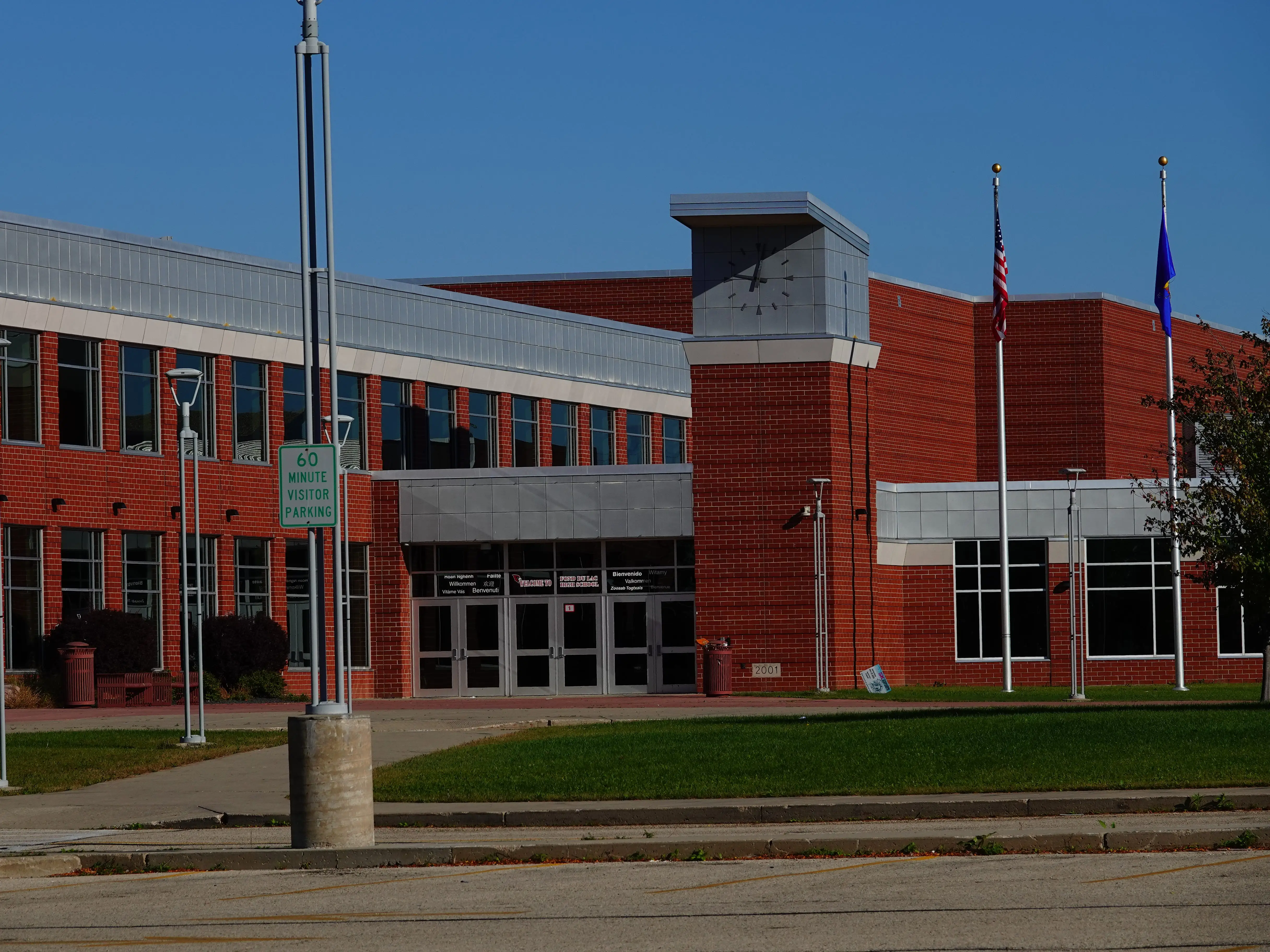 Fond du Lac High School in Fond du Lac, Wisconsin.