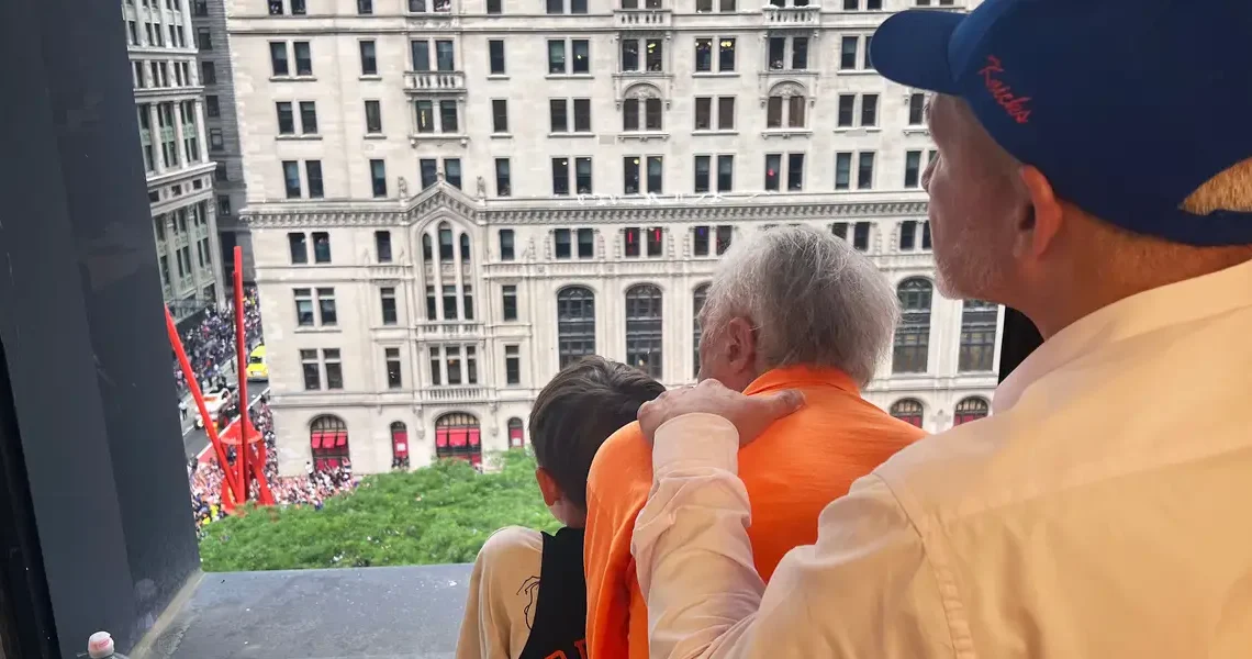 How a long-shot Facebook plea helped an 88-year-old fan — and his family — see Knicks history