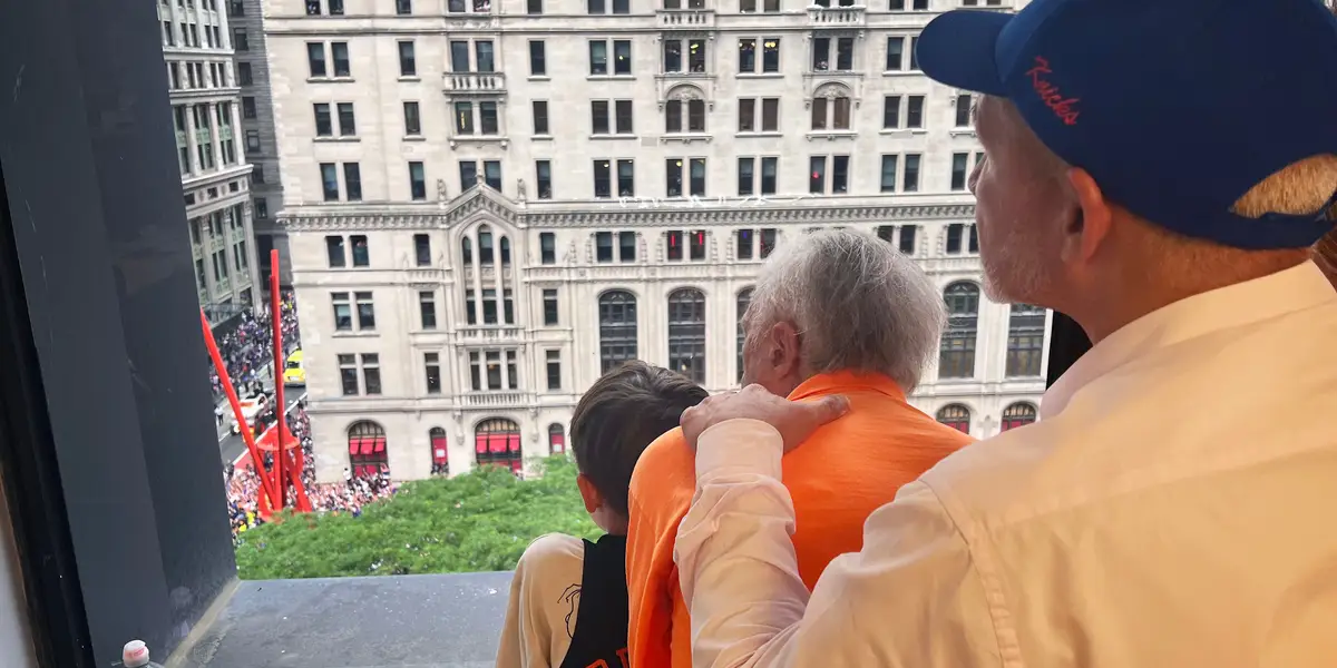 How a long-shot Facebook plea helped an 88-year-old fan — and his family — see Knicks history