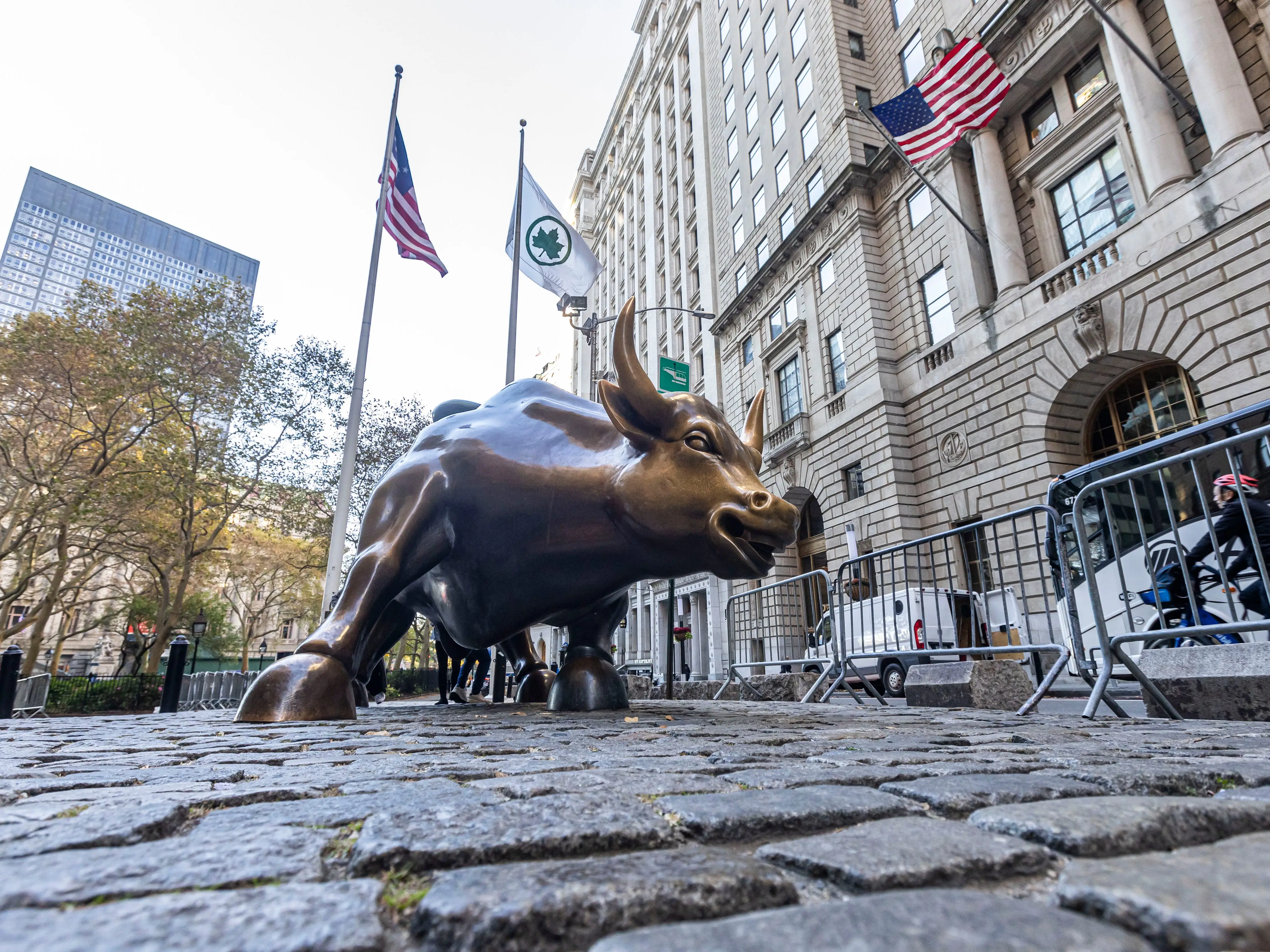 Wall Street bull