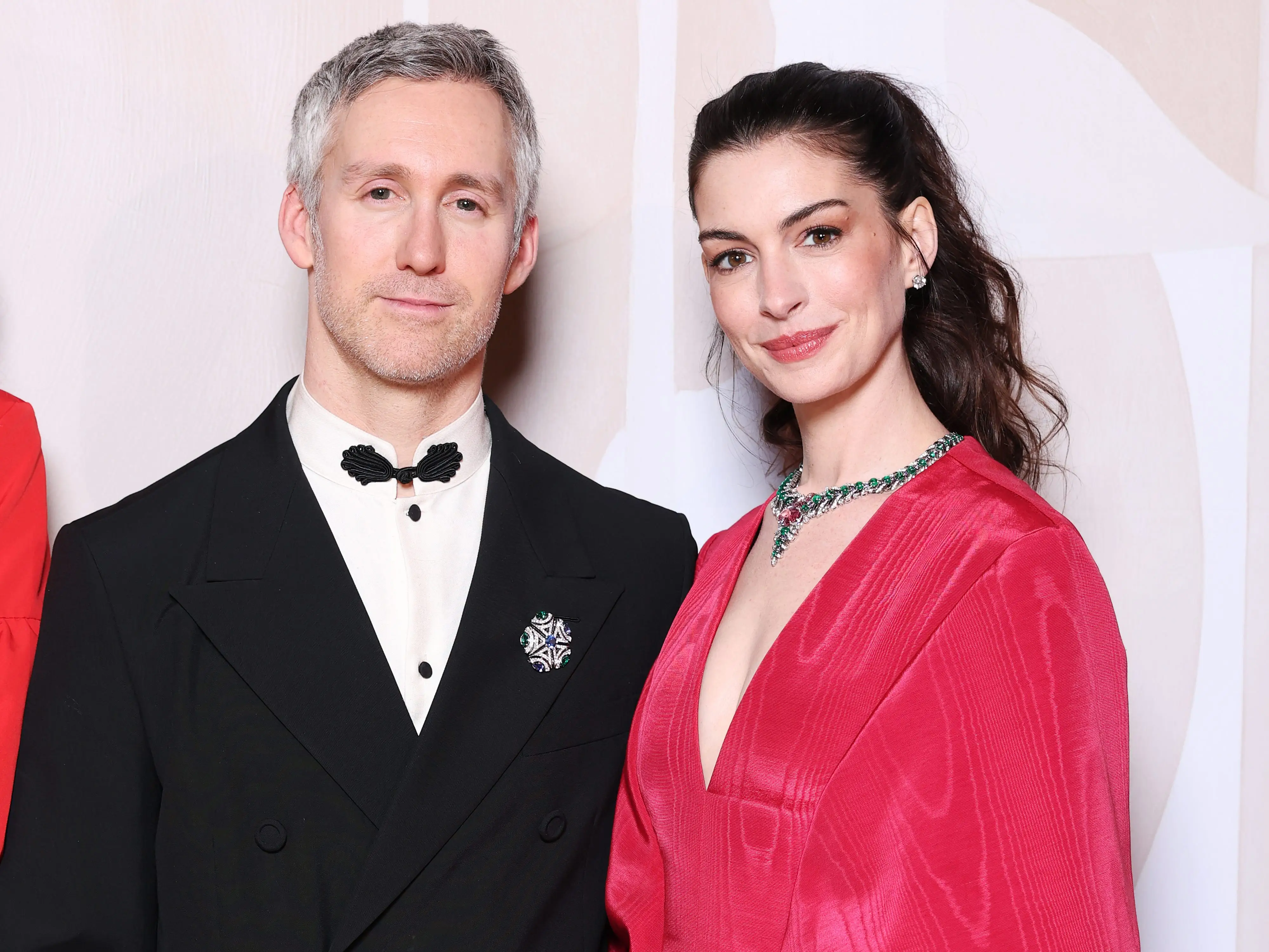 Anne Hathaway and Adam Shulman