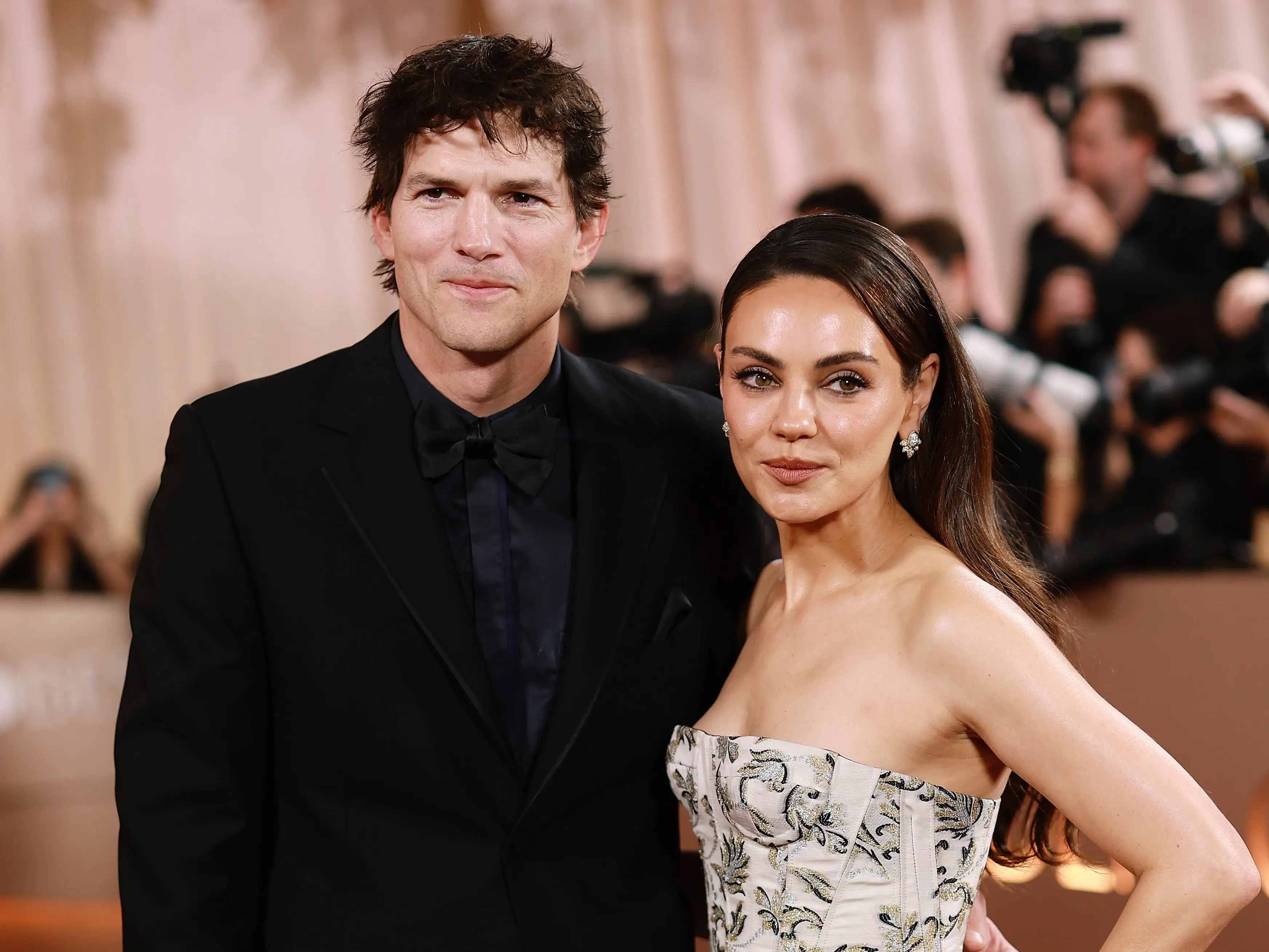 Mila Kunis and Ashton Kutcher.
