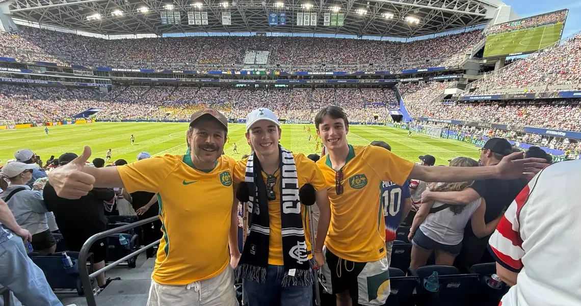 A stranger offered to pay for the World Cup trip I promised my sons, but couldn’t afford. I thought it was a scam.