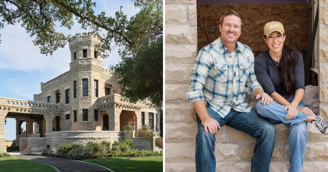 Chip and Joanna Gaines are selling the 135-year-old castle they renovated for nearly $2.7 million. Take a look inside.