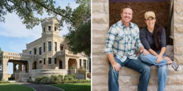 Chip and Joanna Gaines are selling the 135-year-old castle they renovated for nearly $2.7 million. Take a look inside.