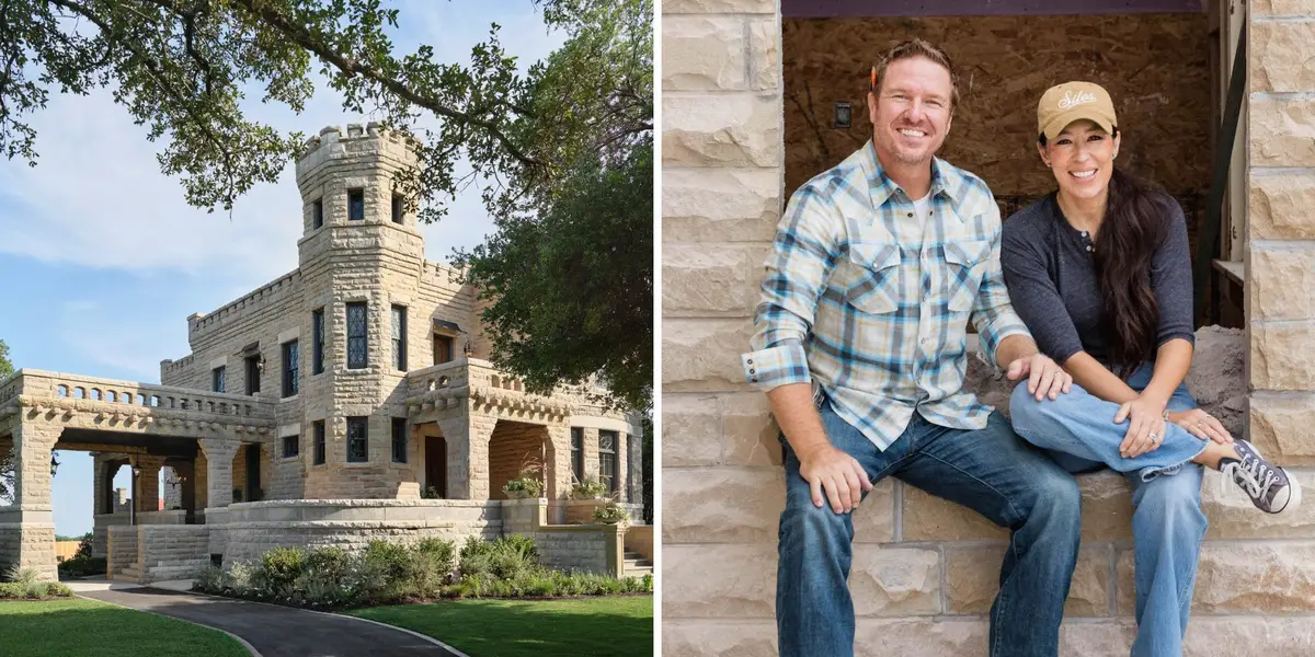 Chip and Joanna Gaines are selling the 135-year-old castle they renovated for nearly $2.7 million. Take a look inside.