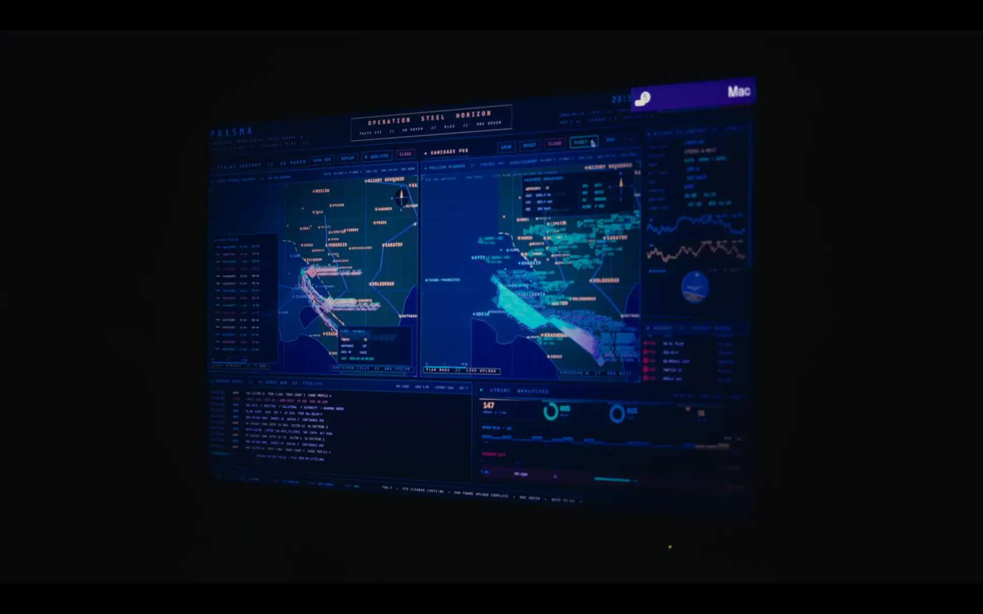 Planners rely on the AI-assisted software Prisma to plan flight routes into Russia and to mark the positions of Russian air defenses.