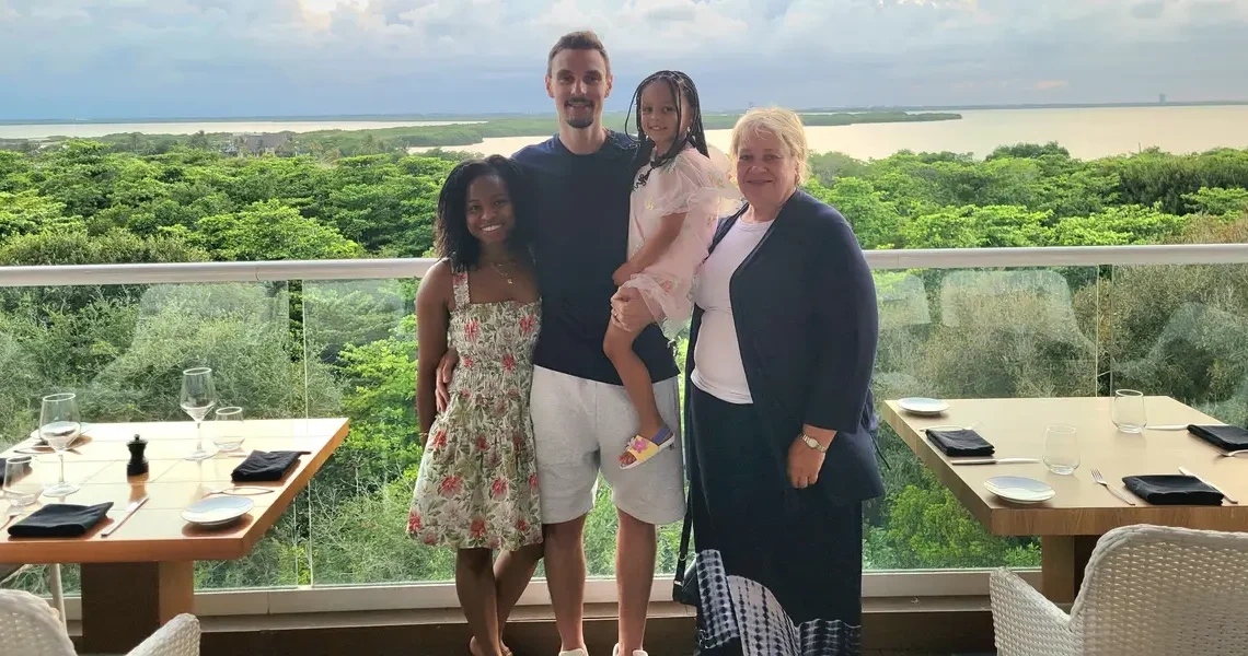 We spent a week at an all-inclusive resort to celebrate our anniversary — with our daughter and my mother-in-law