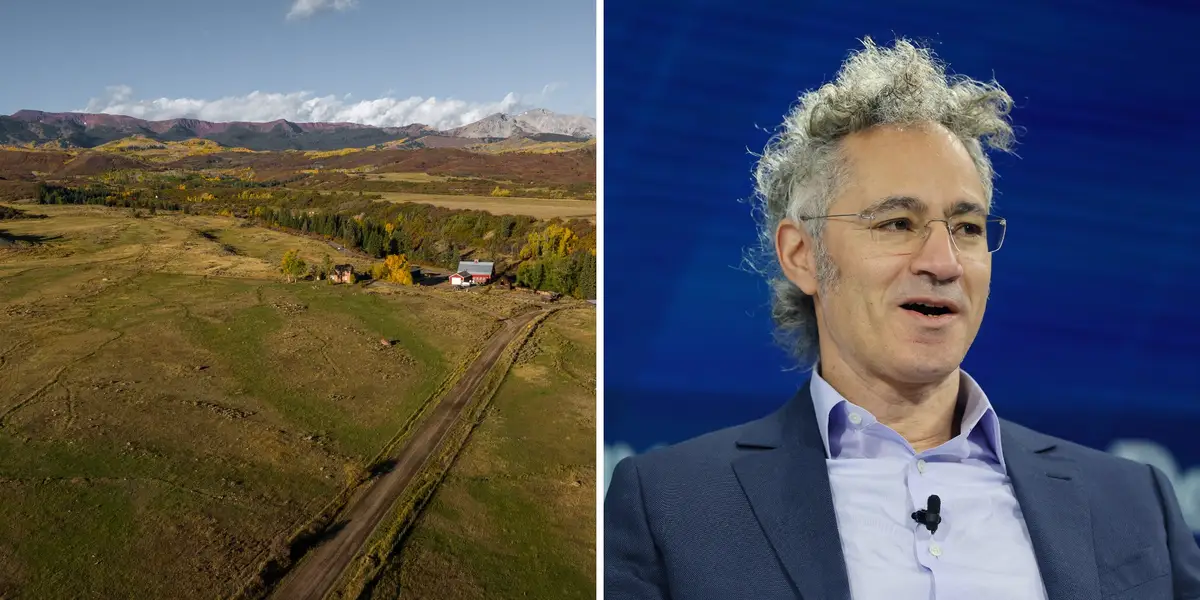 A rare and massive ranch near Aspen was sold to the CEO of Palantir for $120 million. Take a look.