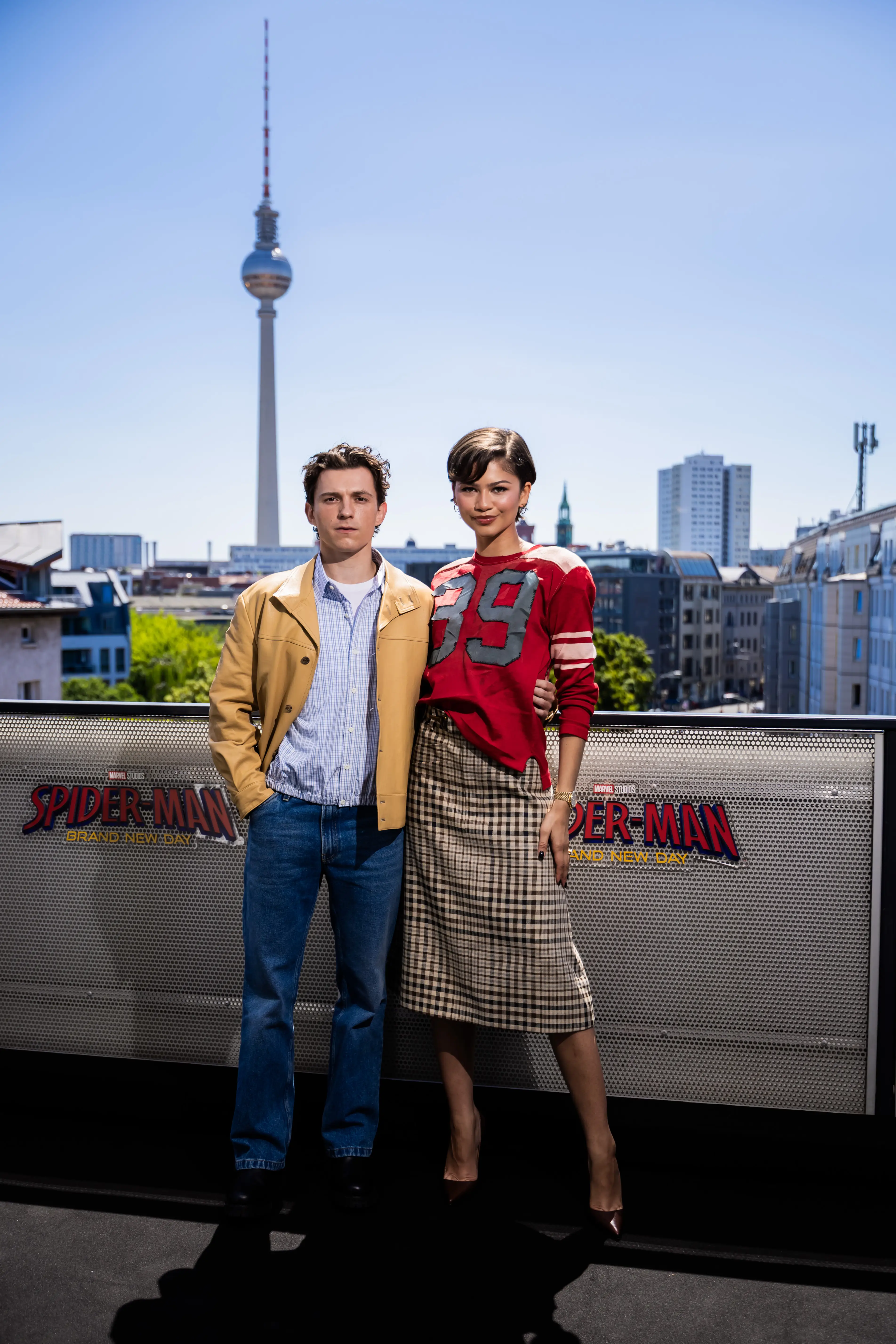Tom Holland and Zendaya attend a