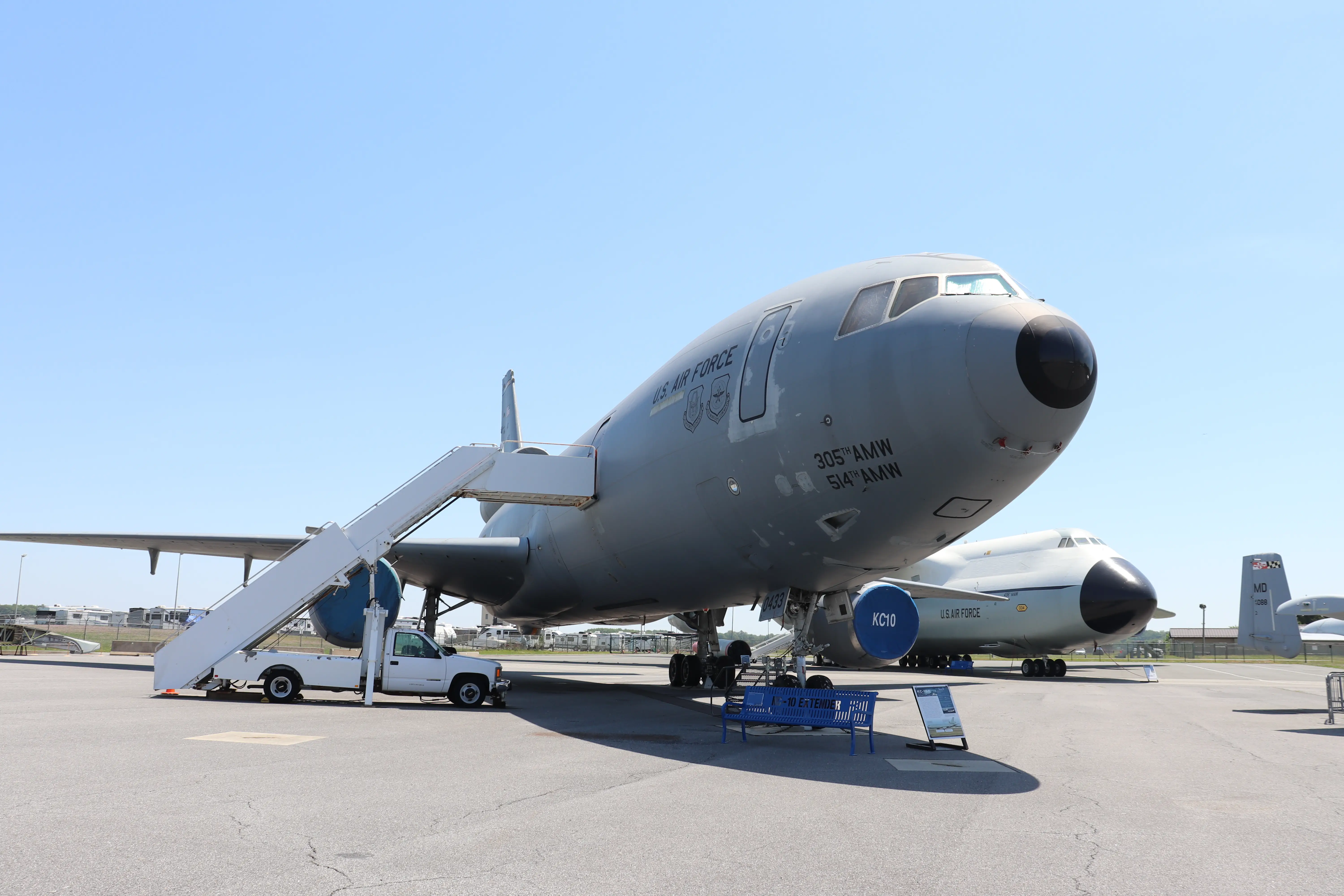 A KC-10A Extender.