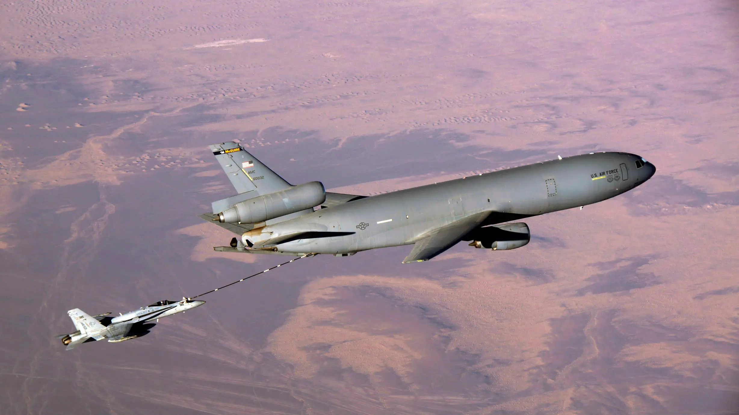 A K-10A Extender in flight.