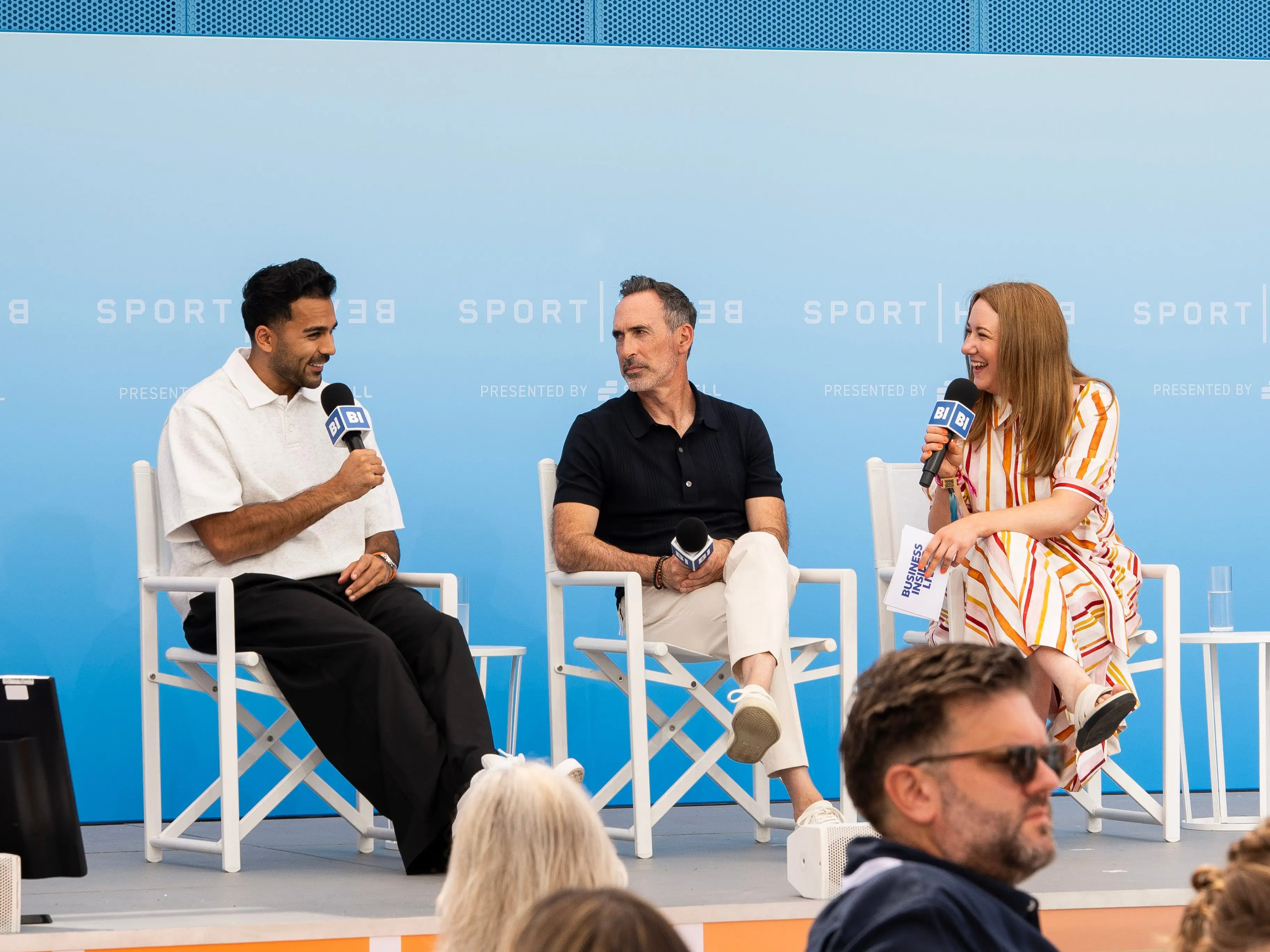 Content creator Adam Waheed and Google ad executive Sean Downey spoke with Business Insider's Lara O'Reilly at the CMO Insider Breakfast.